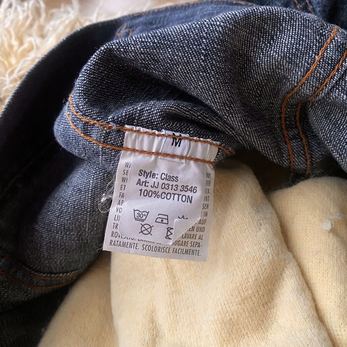 If Six Was Nine Vintage Japanese Faux Fur Denim Jacket LGB Style Size US M / EU 48-50 / 2 - 10 Thumbnail
