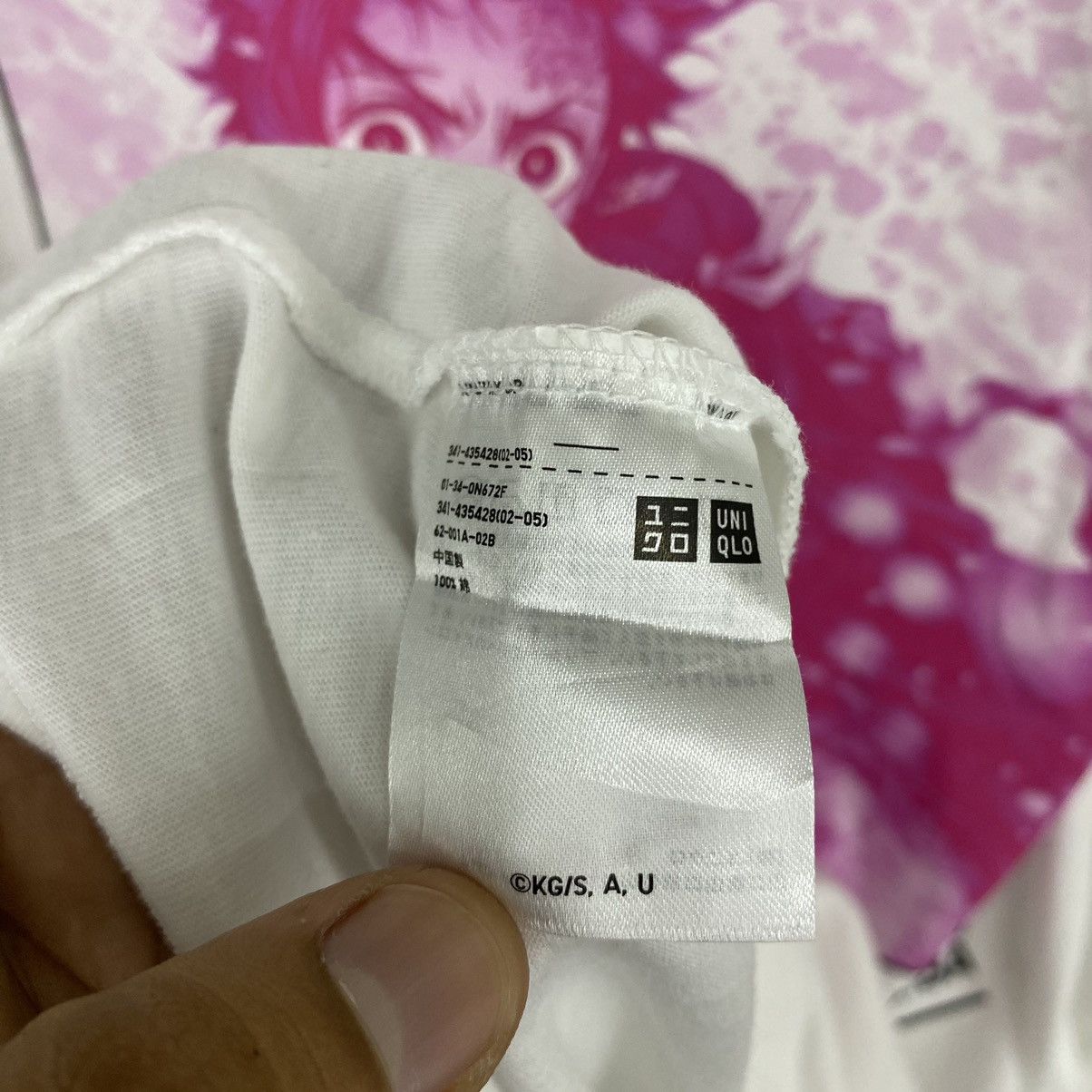 Anime × Japanese Brand × Uniqlo Demon Slayer Sabito Kimetsu No Yaiba Uniqlo T Shirt L Size US L / EU 52-54 / 3 - 8 Thumbnail
