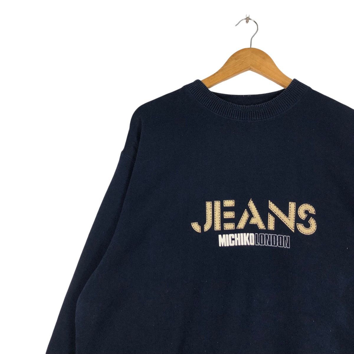 Japanese Brand × Michiko Koshino London Michiko London Koshino Sweatshirt Rare Streetwear XL Size US XL / EU 56 / 4 - 6 Thumbnail