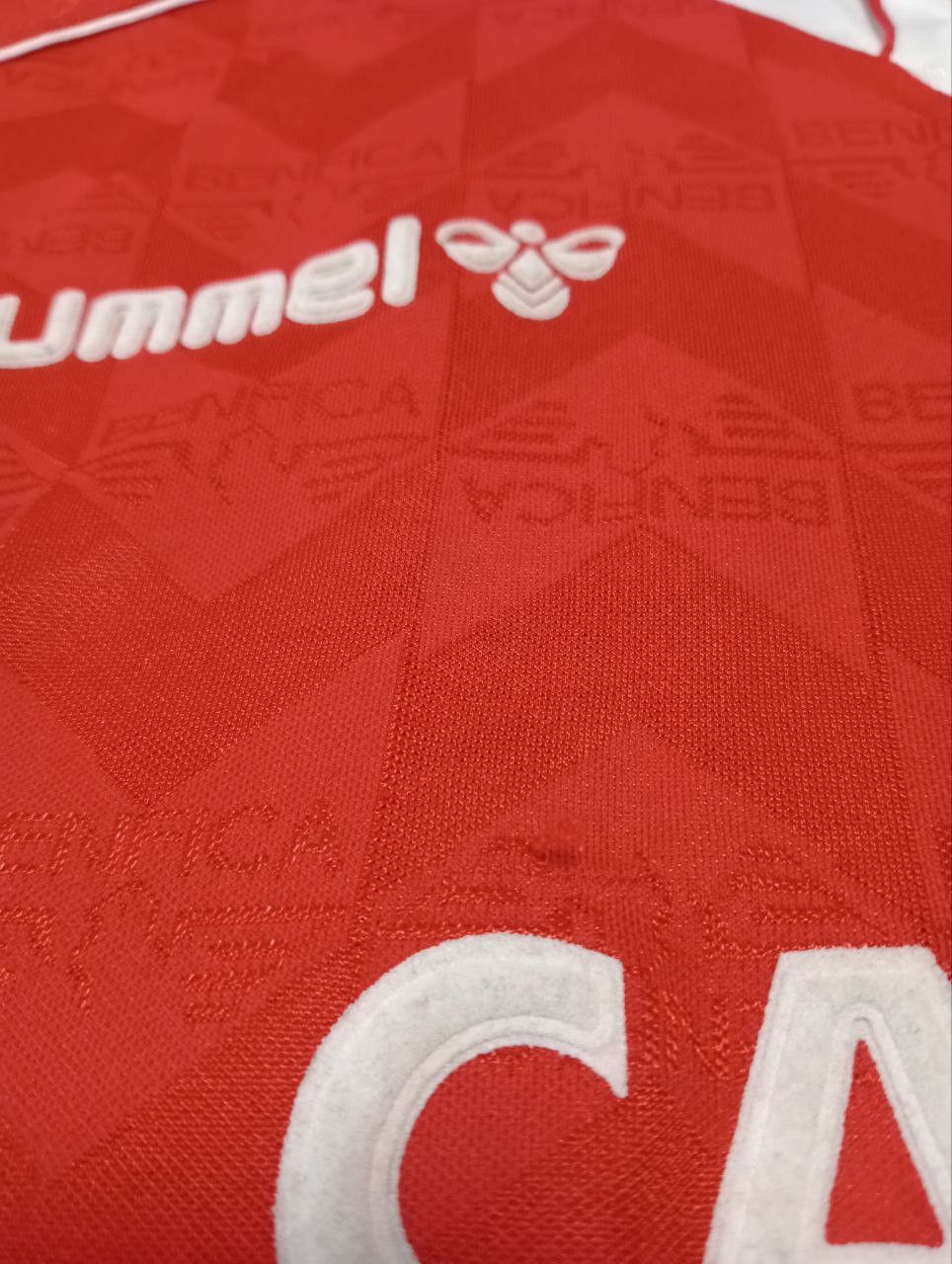 Hummel Benfica SLB Home football shirt 1993 - 1994 Vintage Jersey Size US S / EU 44-46 / 1 - 8 Thumbnail