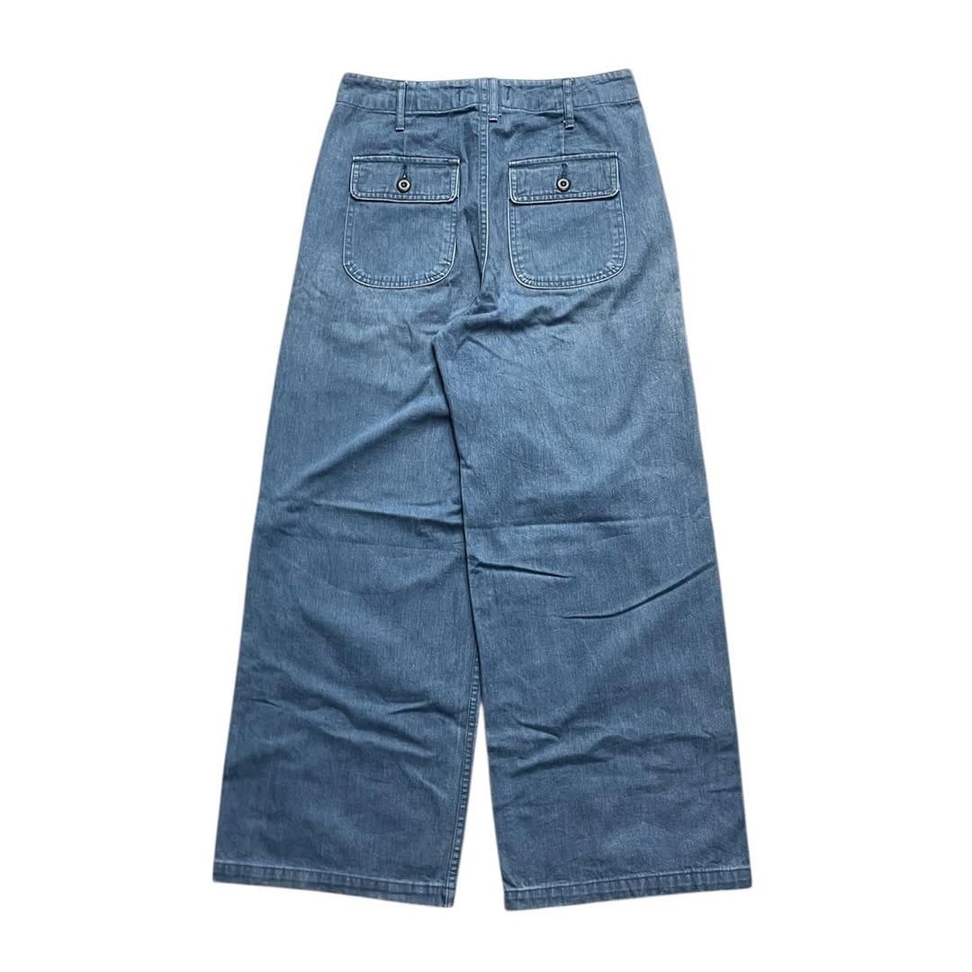 Japan Blue URVIN Japan Blue Wide Fatigue Baker Pants Size US 30 / EU 46 - 2 Thumbnail