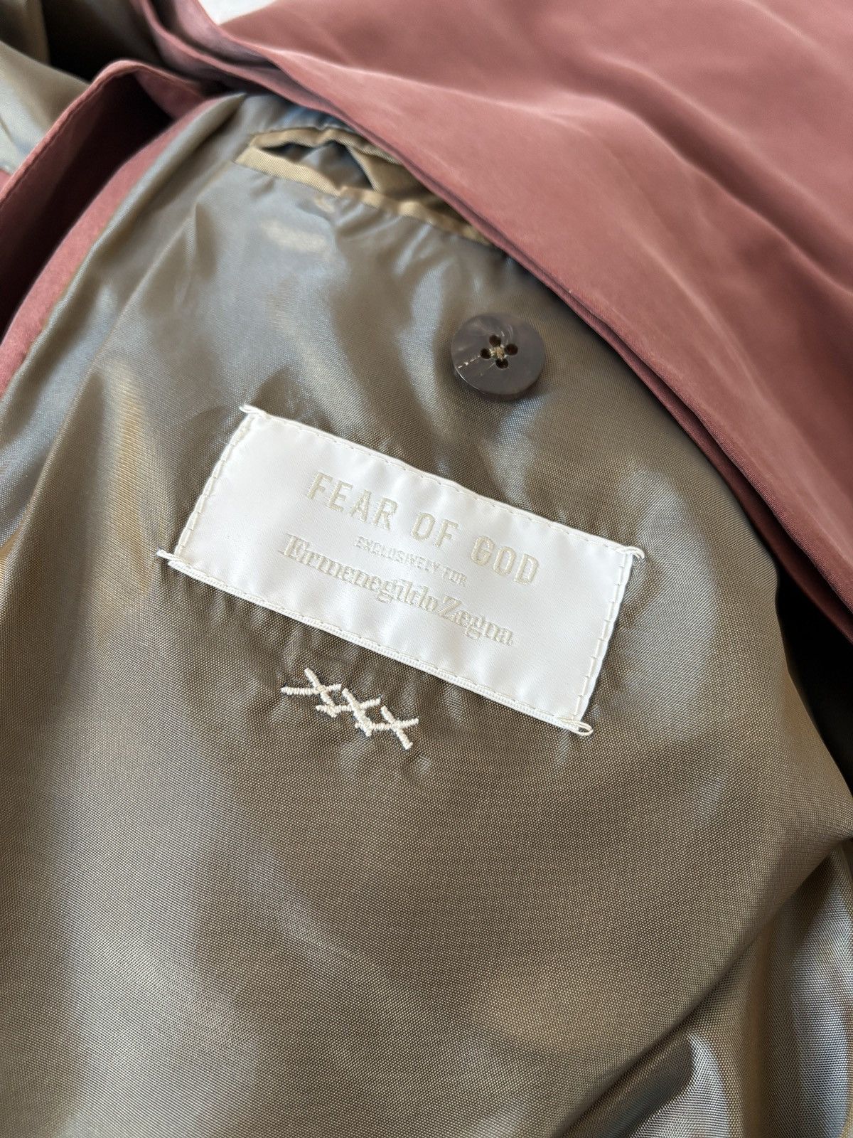 Ermenegildo Zegna × Fear of God Fear of God Zegna Bordeaux Blouson Size US M / EU 48-50 / 2 - 4 Thumbnail
