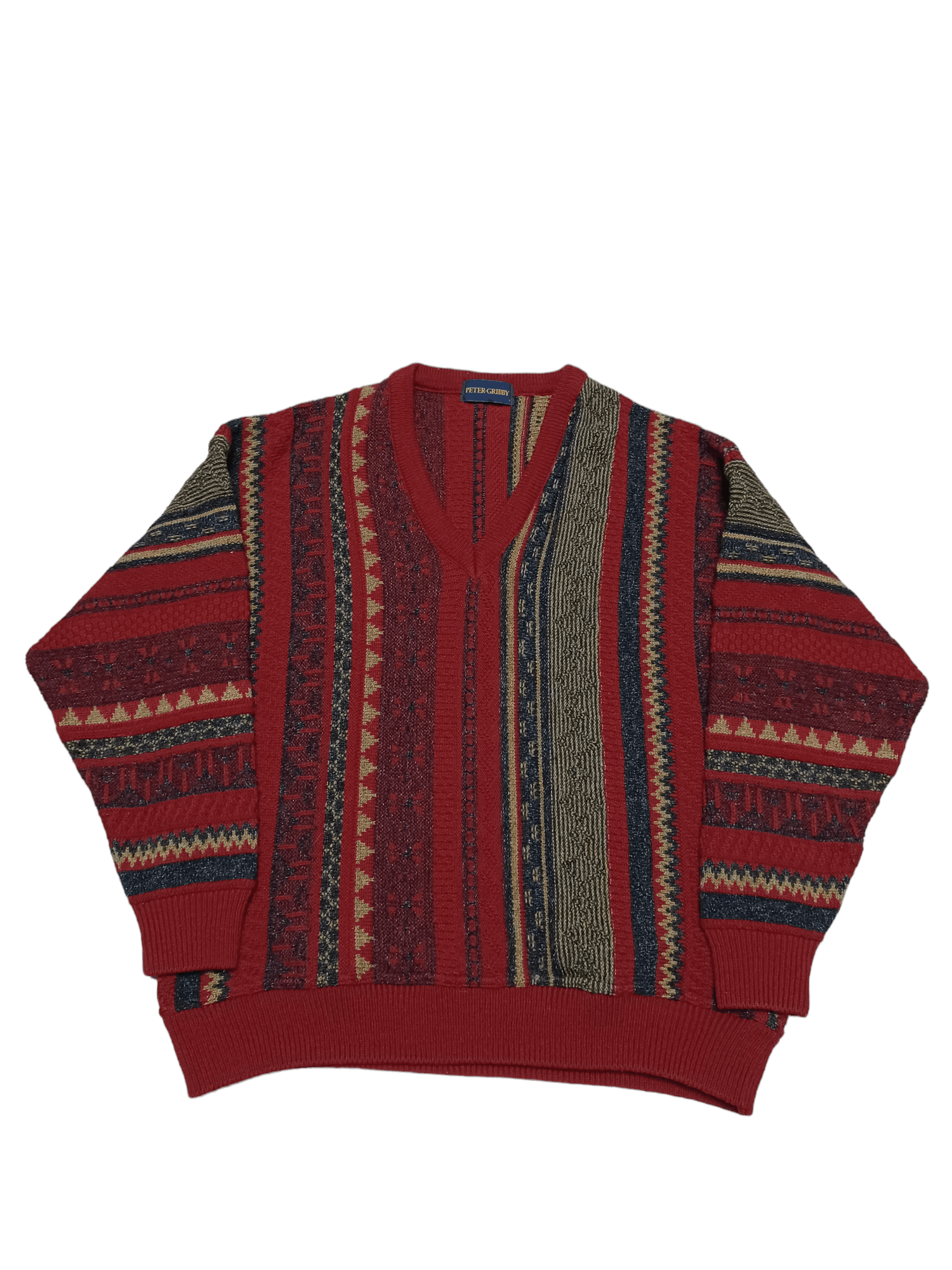 Other VINTAGE 90S FANTASTIC WOOL AND ALPACCA OVERSIZE SWEATER Size US L / EU 52-54 / 3 - 1 Thumbnail