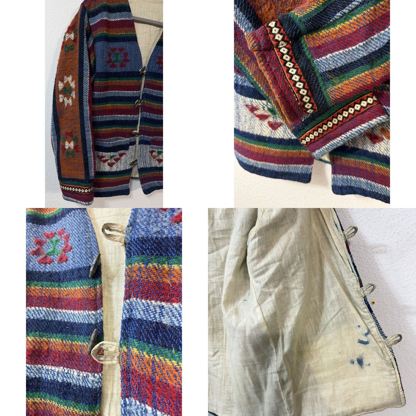 Vintage VINTAGE Cardigan Sweater Knit Southwestern Aztec Desert Boho Tribal Men's Small Size US M / EU 48-50 / 2 - 8 Thumbnail