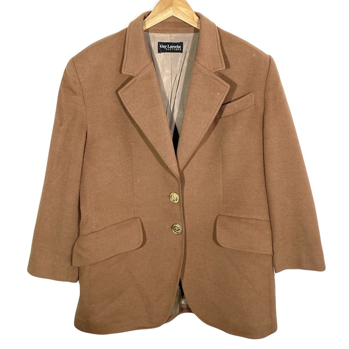Guy Laroche Veste Blazer Laine Vintage Guy Laroche (Boutique) Size L / US 10 / IT 46 - 1 Thumbnail
