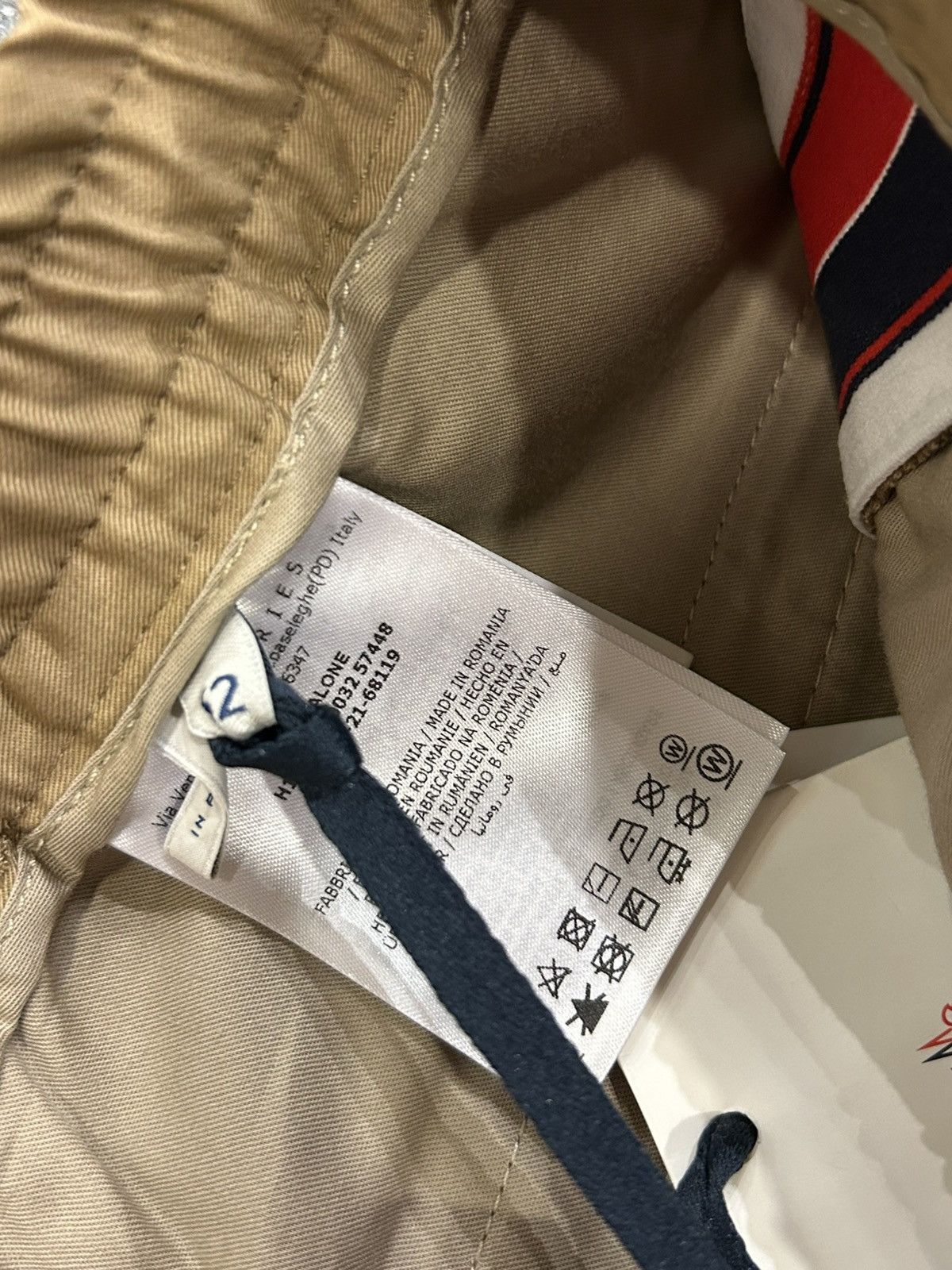 Moncler Moncler Gabardine Side Stripe Pants Size US 36 / EU 52 - 3 Thumbnail