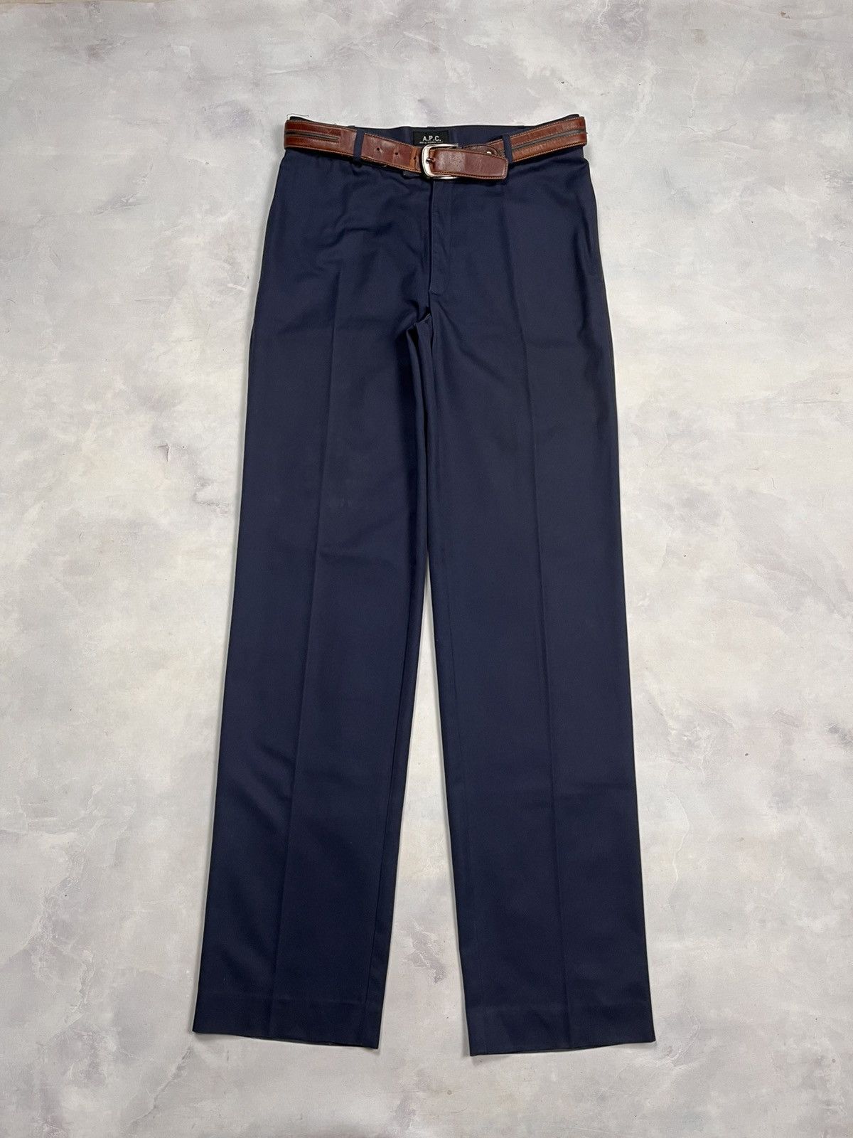 A.P.C. A.P.C Rue De Fleurus Paris Pants Navy Size US 30 / EU 46 - 2 Thumbnail