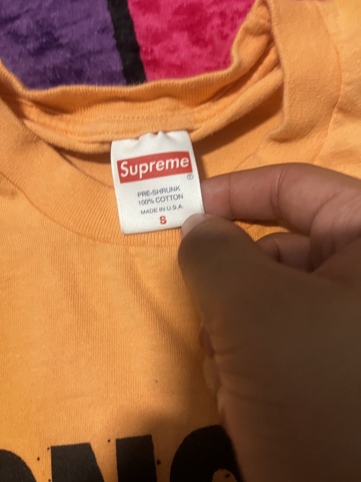 Supreme Supreme Monster tee Size US S / EU 44-46 / 1 - 4 Thumbnail
