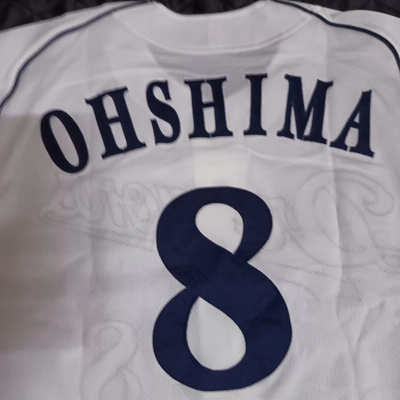 Asics Chunichi Dragons Yohei Ohshima NPB Japanese Baseball Jersey Size US L / EU 52-54 / 3 - 5 Thumbnail