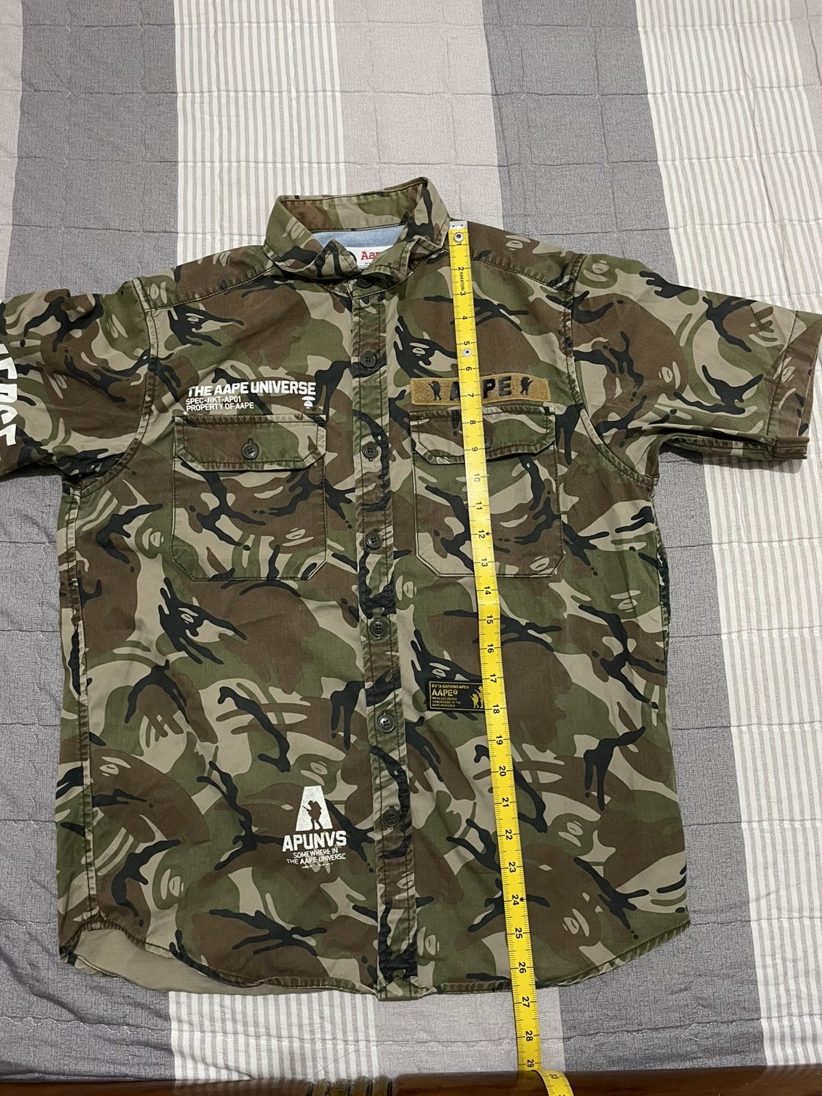 Aape Shirt A BATHING APE AAPE Size US M / EU 48-50 / 2 - 13 Thumbnail