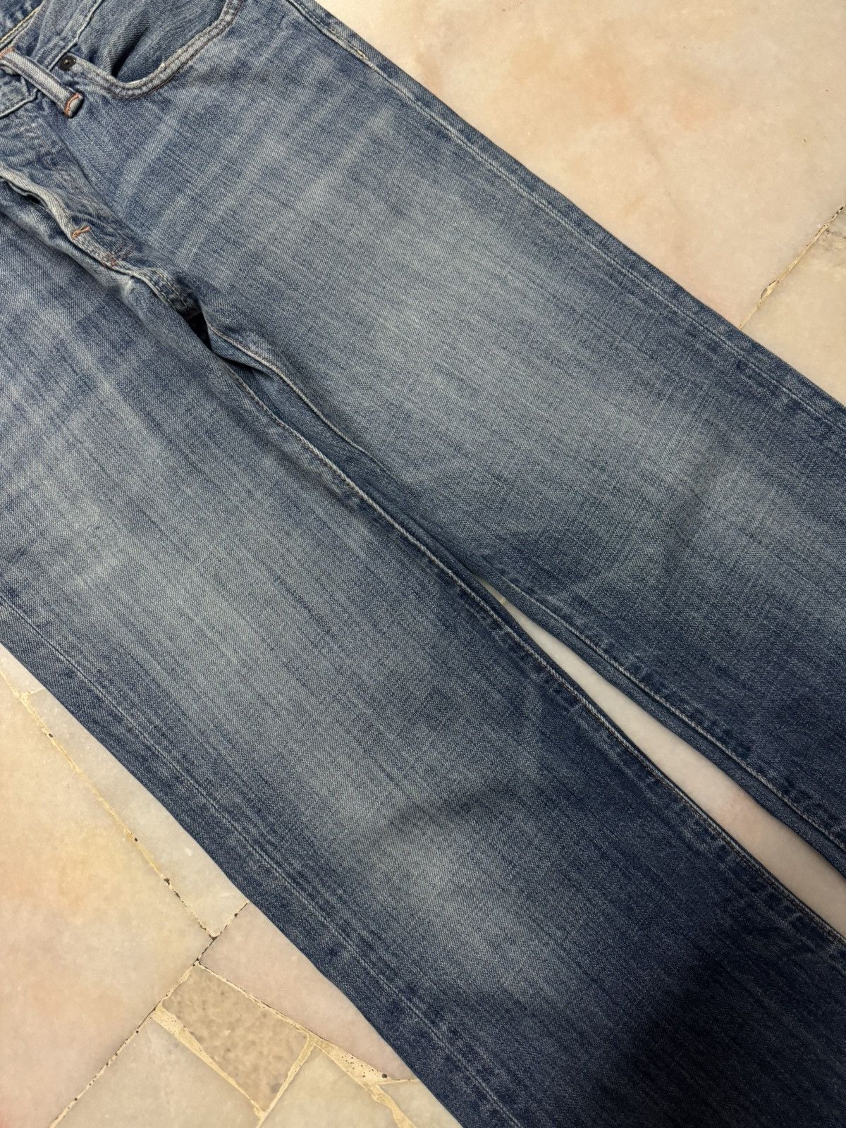 Vintage 💥FLARE💥90s STYLE ABERCROMBIE & FITCH SICK SAND WASH DISTRESS Size US 30 / EU 46 - 5 Thumbnail