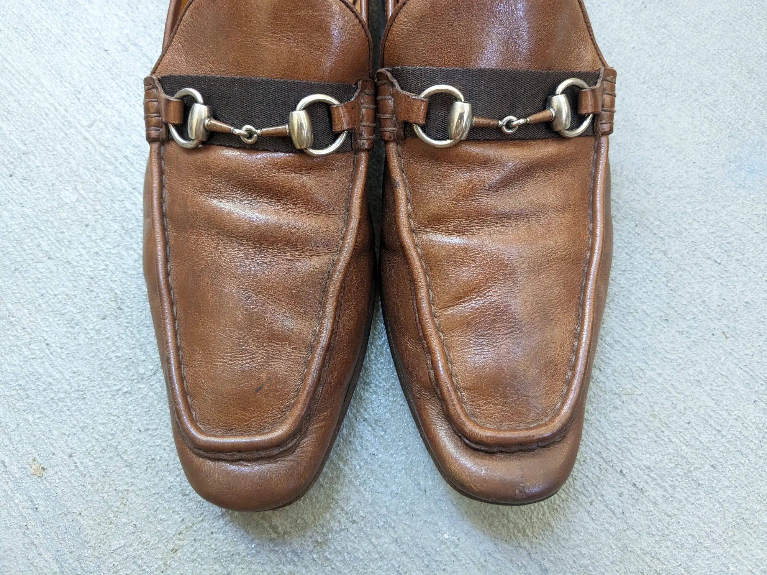 Gucci Gucci Loafers Brown 9 D Slip Ons Buckle GG Tom Ford Size US 9 / EU 42 - 7 Thumbnail