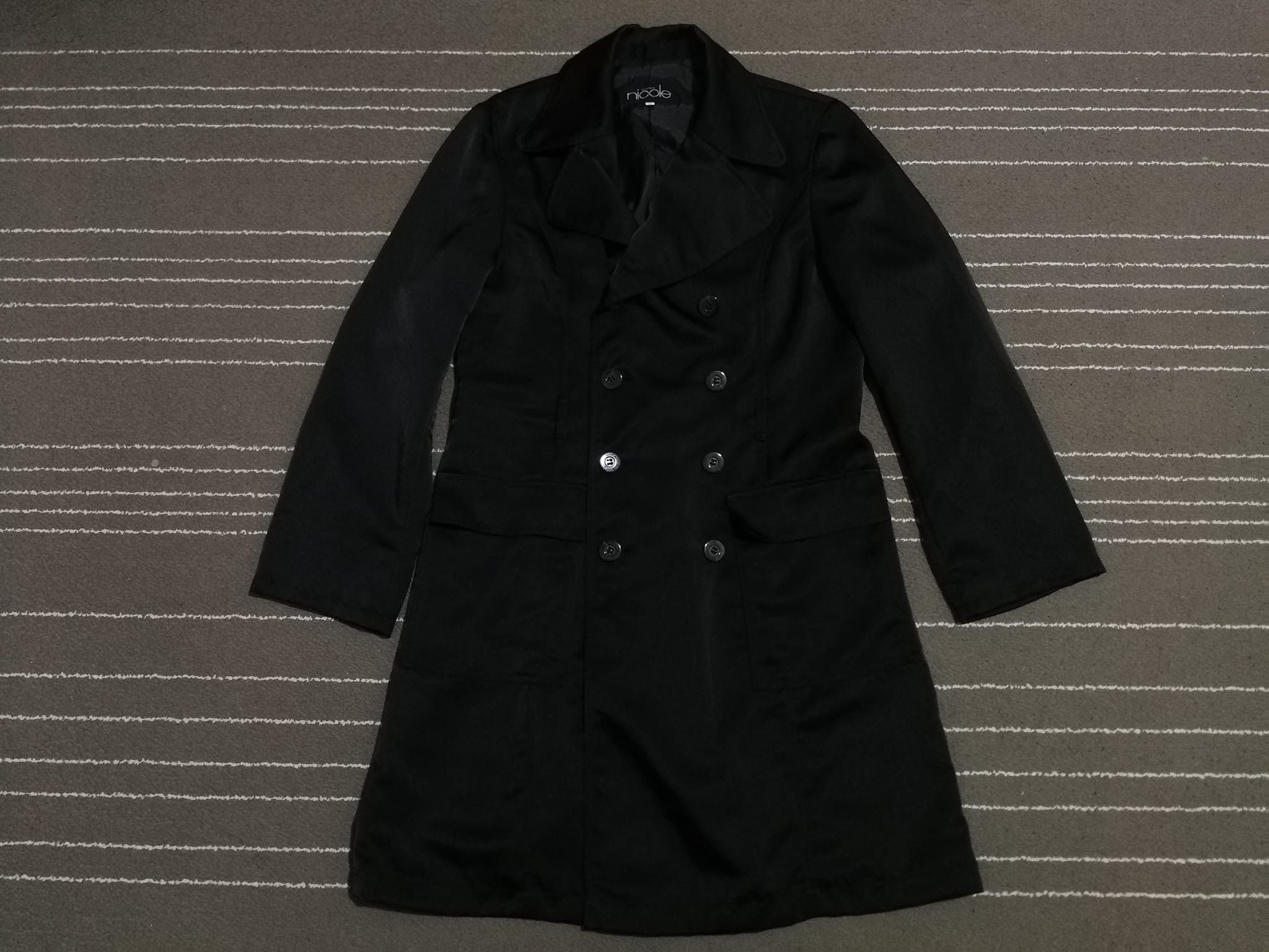 Designer nicole BOUTIQUE WOMAN TRENCH JACKET S 1828 Size S / US 4 / IT 40 - 9 Thumbnail