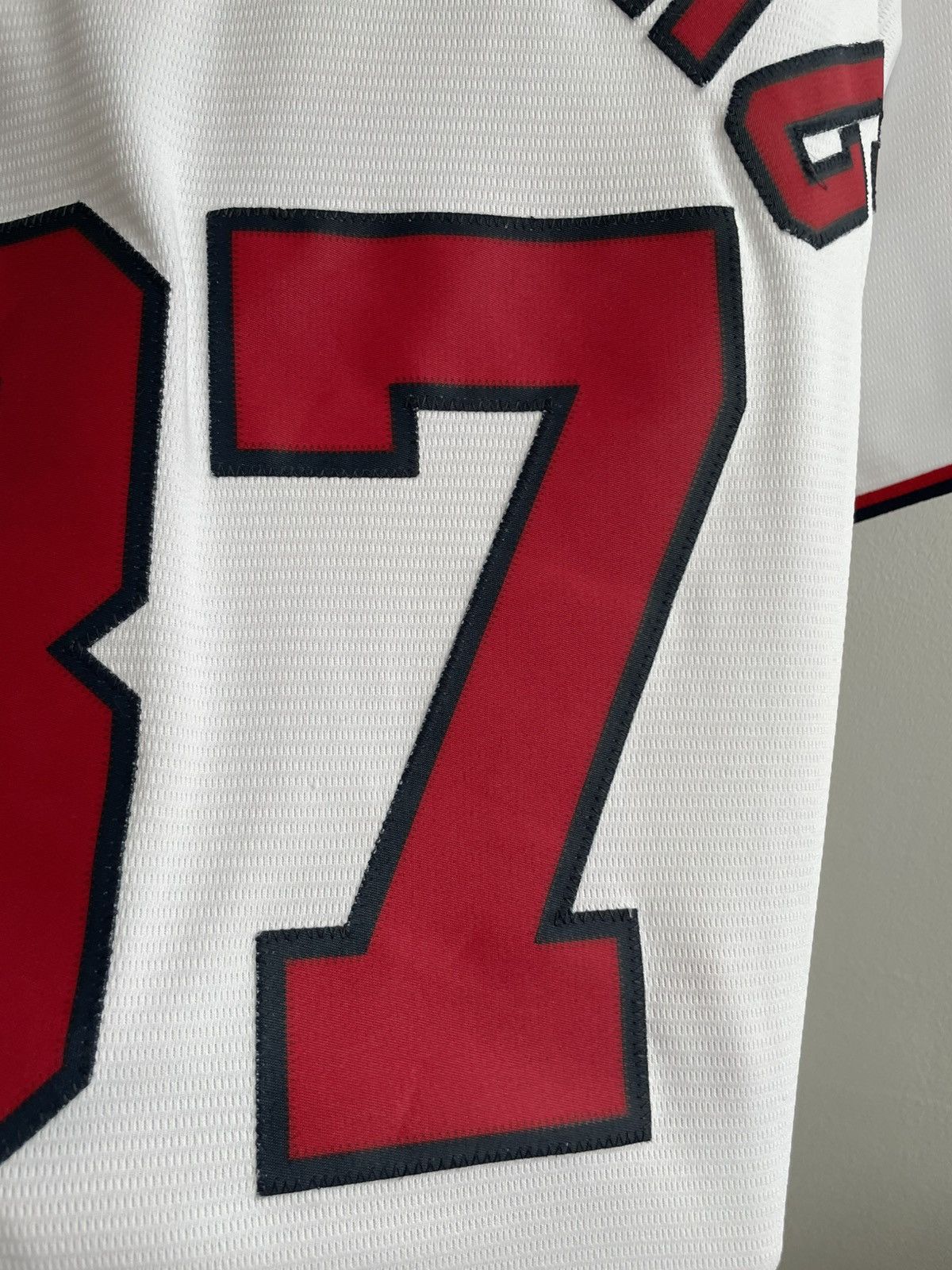 Majestic MLB Baseball Washington Nationals Cotton Shirt #37 Strasburg Size US L / EU 52-54 / 3 - 5 Thumbnail