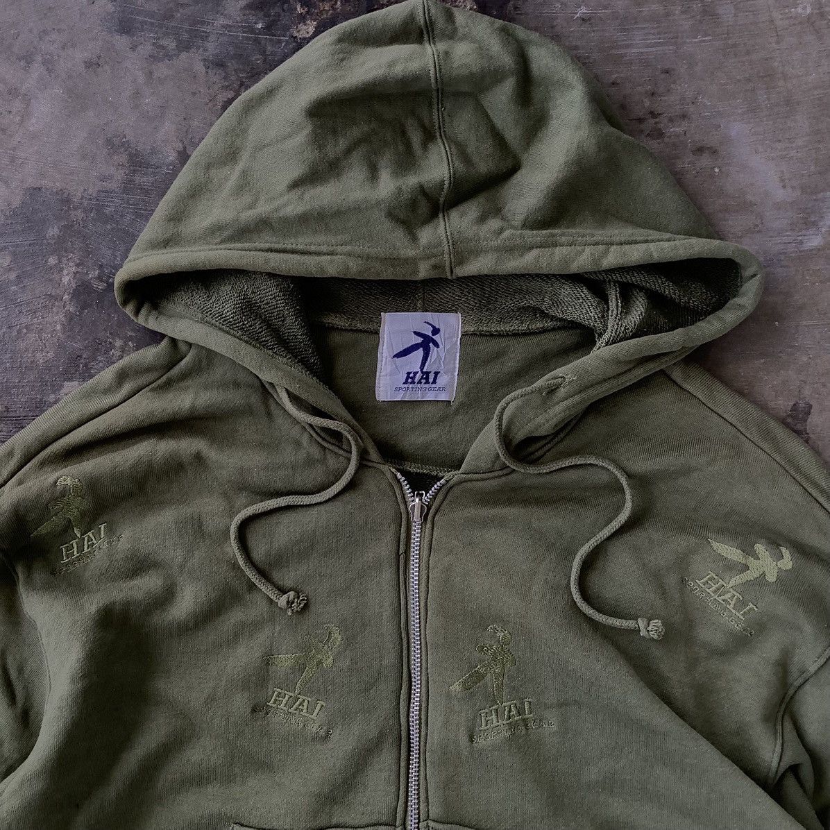 Hai Sporting Gear 2000s Hai Sporting Gear Logo Boxy Fit Size US L / EU 52-54 / 3 - 2 Thumbnail