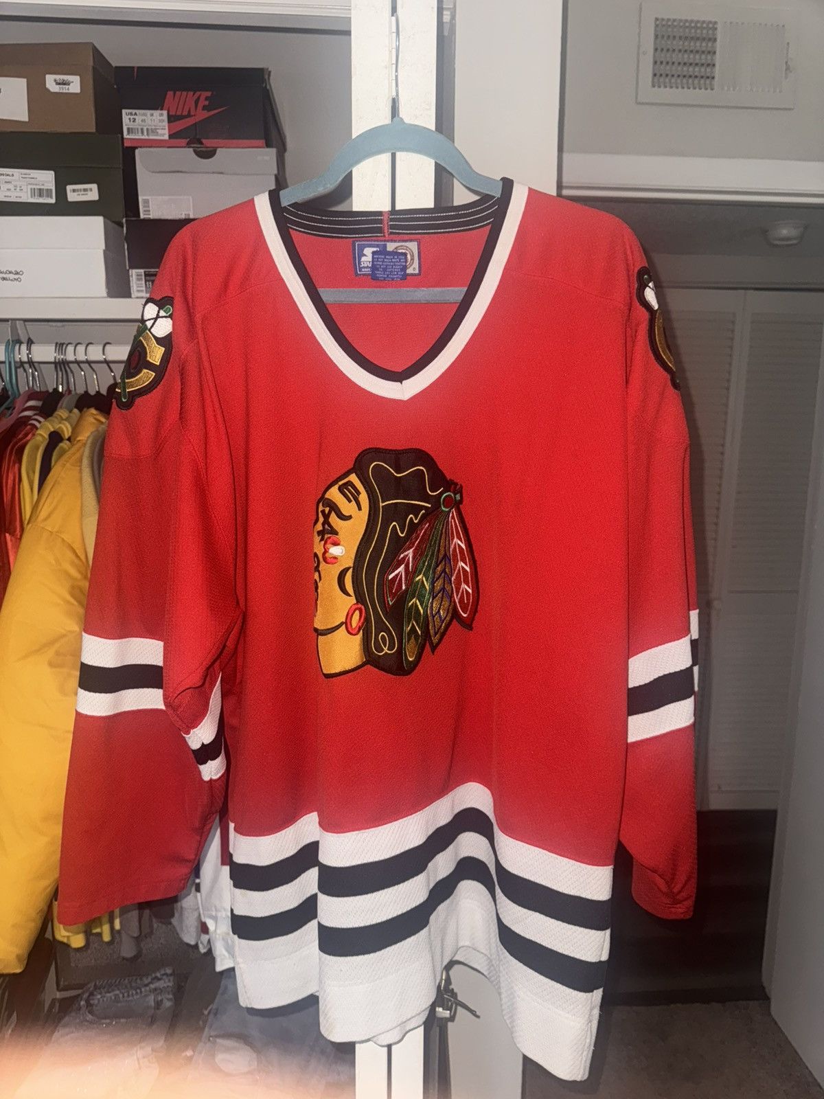 Starter Starter Red Chicago Jersey Size US XL / EU 56 / 4 - 1 Thumbnail