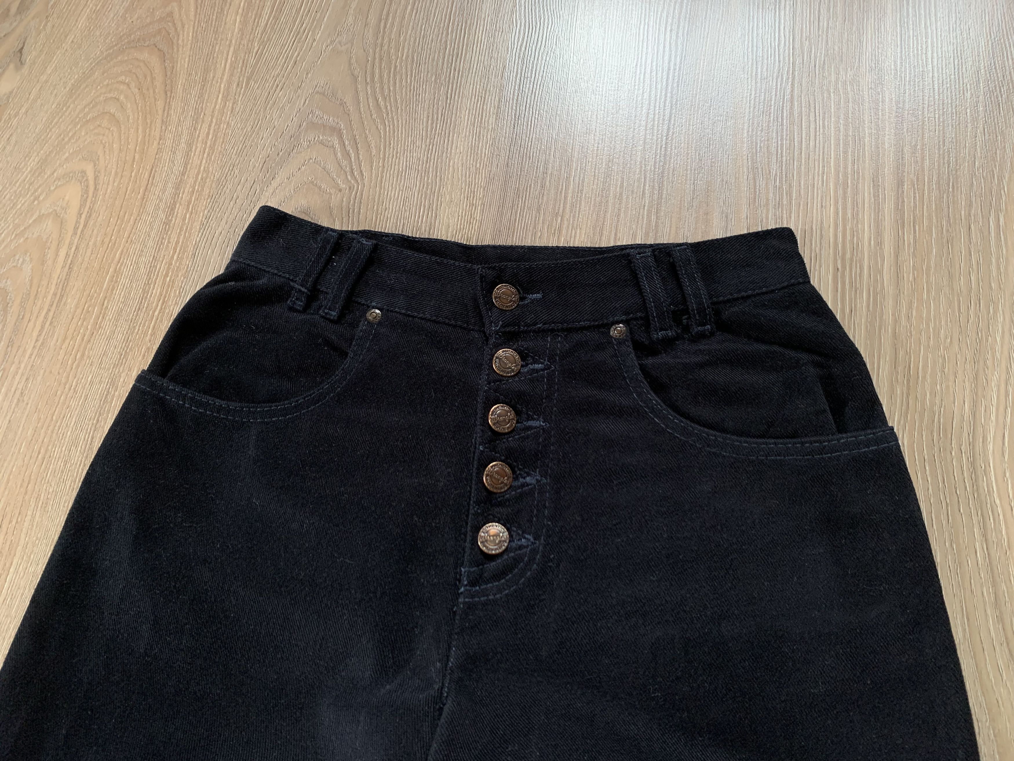 Denime × Vintage × Wrangler Wrangler Scarlet Vintage Black Jeans Size 29" - 4 Thumbnail