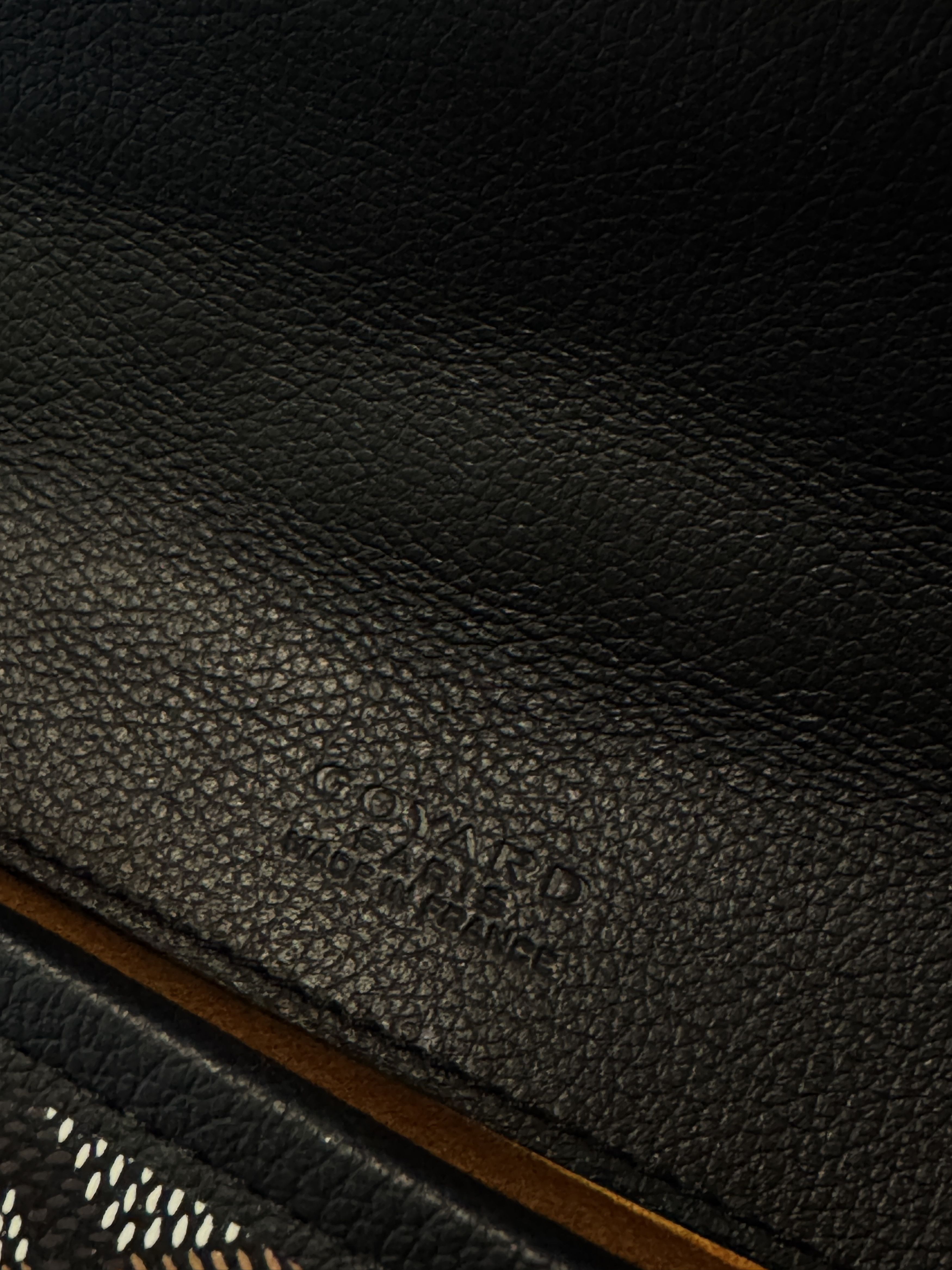 Goyard Goyard Alexandre III Bag Black Goyardine Size ONE SIZE - 15 Thumbnail