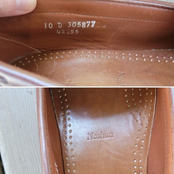Allen Edmonds Allen Edmonds Nashua Two Tone Brown Tassel Kiltie Loafer Size US 10 / EU 43 - 8 Thumbnail