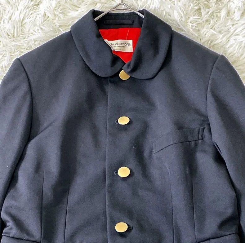 Comme des Garcons Comme des Garcons Retro gold ingot collar wool suit jacket Size M / US 6-8 / IT 42-44 - 2 Thumbnail