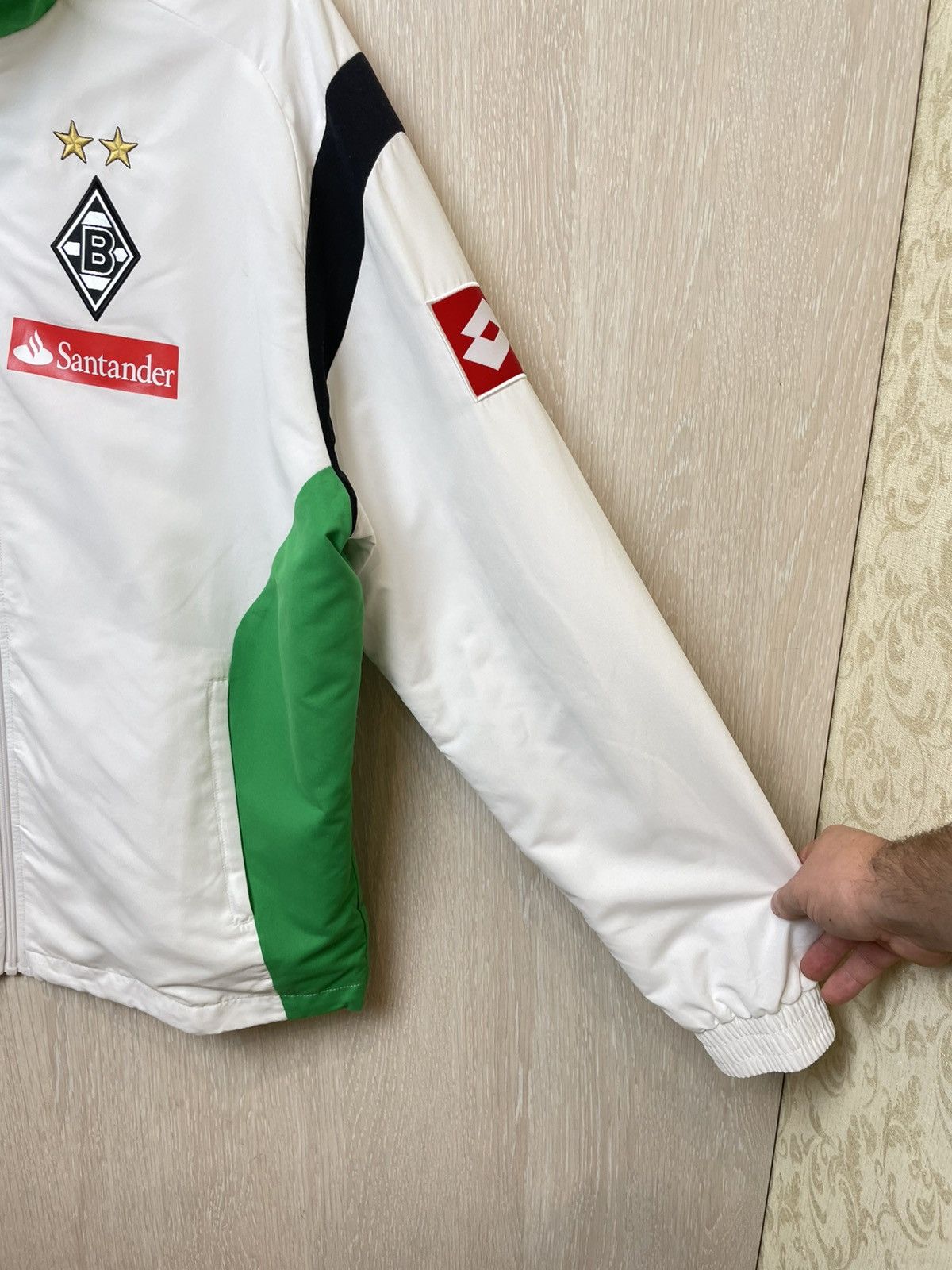 Lotto Sport Lotto Borussia Monchengladbach Vintage Track Jacket Size US L / EU 52-54 / 3 - 6 Thumbnail