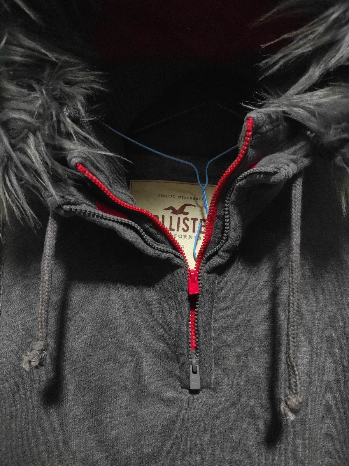 Hollister Hollister Half zip fur hoodie LGB style Size US M / EU 48-50 / 2 - 5 Thumbnail