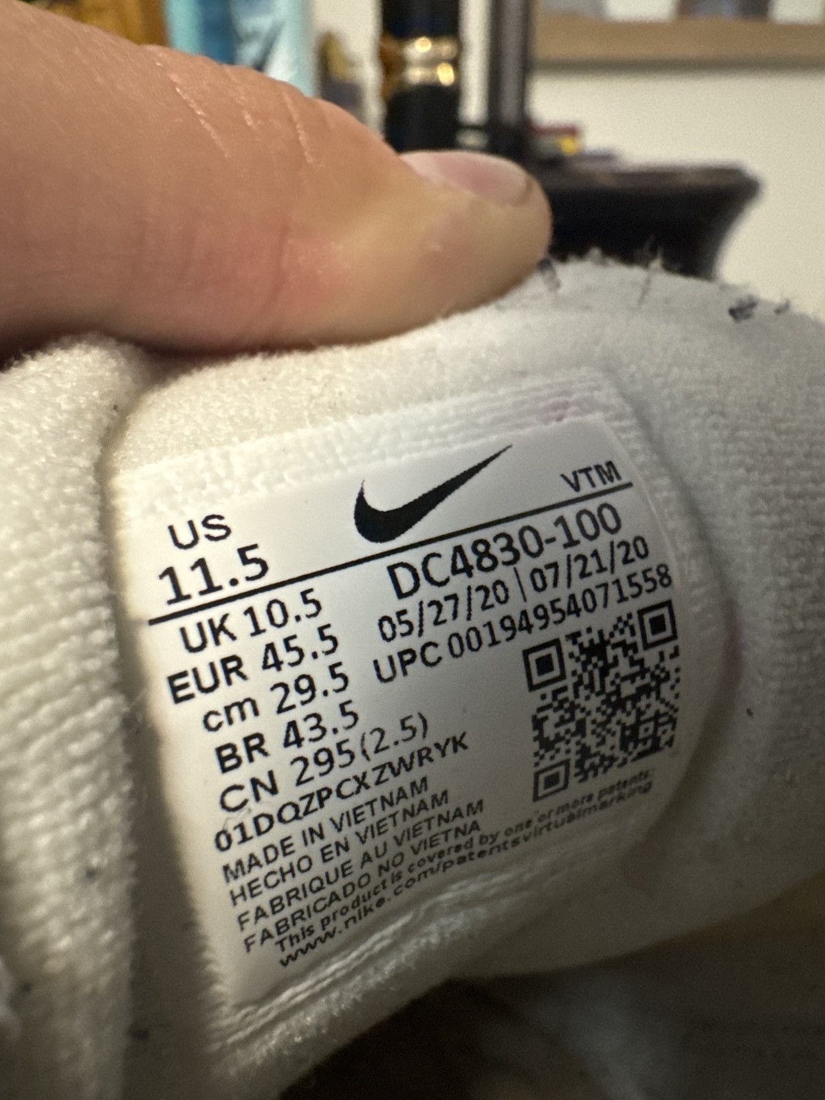 Nike air max 97 undefeated ucla Size US 11.5 / EU 44-45 - 7 Thumbnail