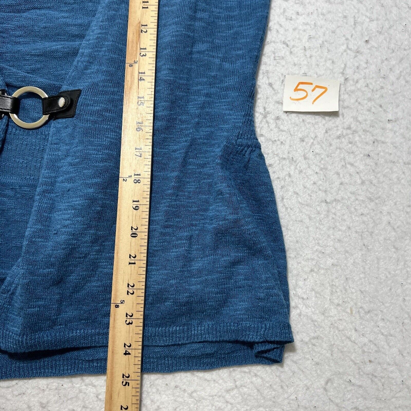 Other Soft Surroundings Medium Linen Buckle Cardigan Sweater Size M / US 6-8 / IT 42-44 - 9 Thumbnail