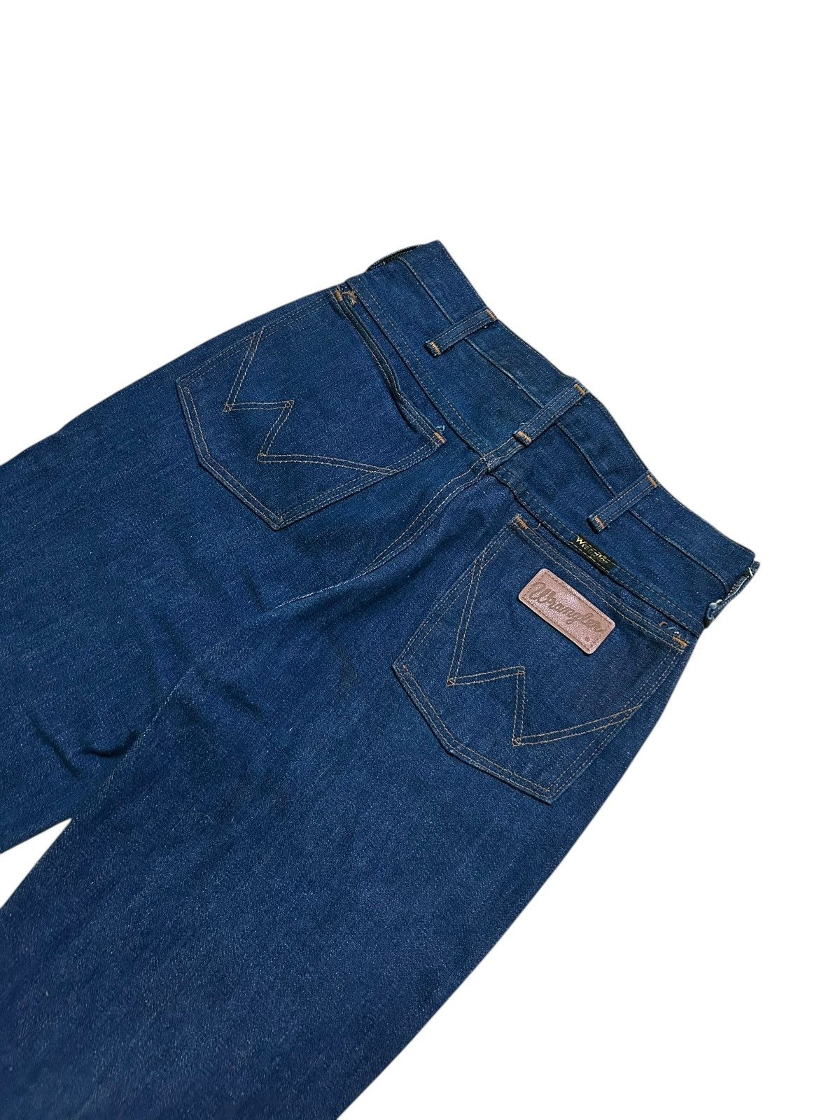 Japanese Brand × Kapital × Vintage Flare Wrangler Vintage Made Usa Denim Jeans Size US 26 / EU 42 - 8 Thumbnail