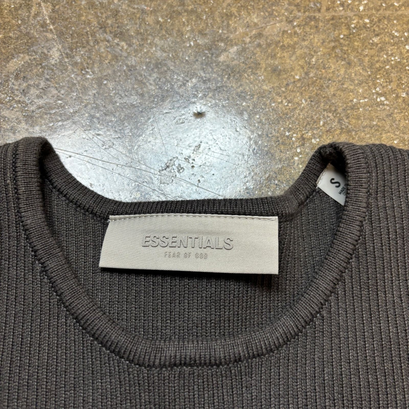 Essentials × Fear of God Fear of God Essentials Knit Rib Seal Sports Crop Tank Small Size S / US 4 / IT 40 - 4 Thumbnail