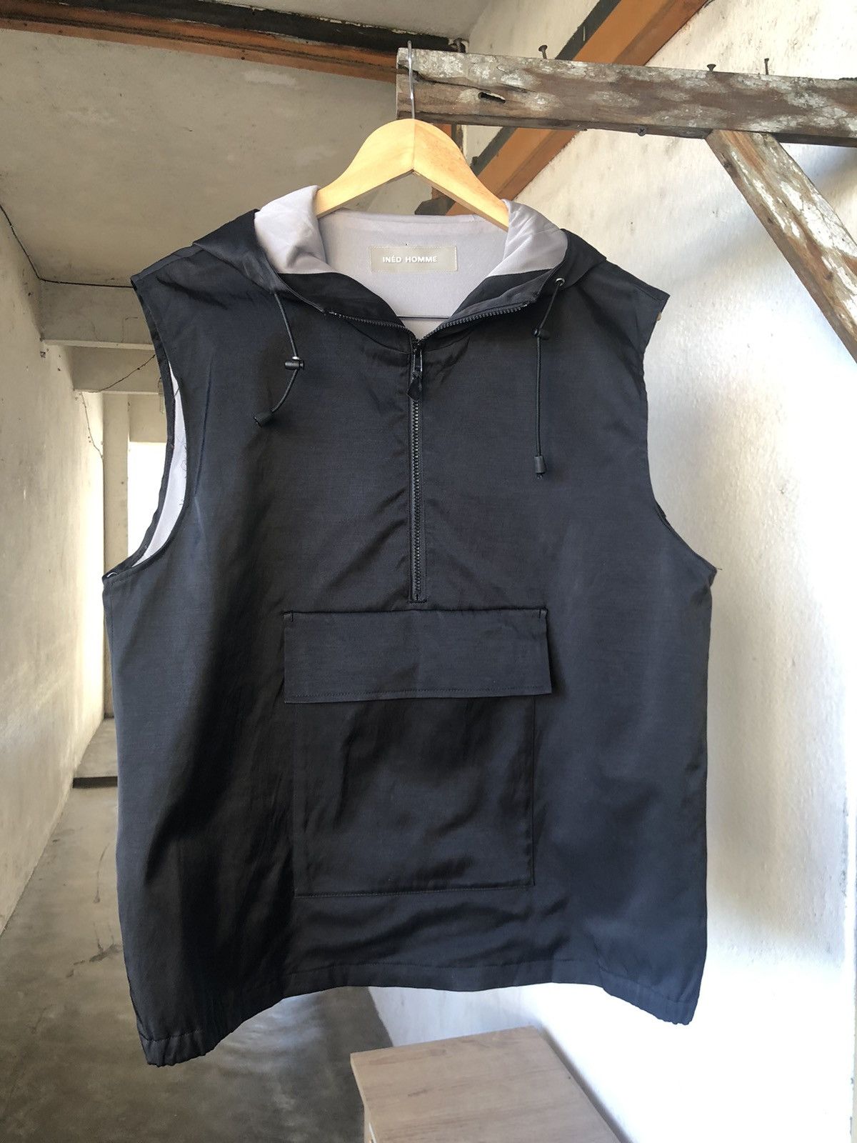 Yohji Yamamoto Rare❗️Ined Homme by Yohji Yamamoto Pocket Vest Size US L / EU 52-54 / 3 - 4 Thumbnail