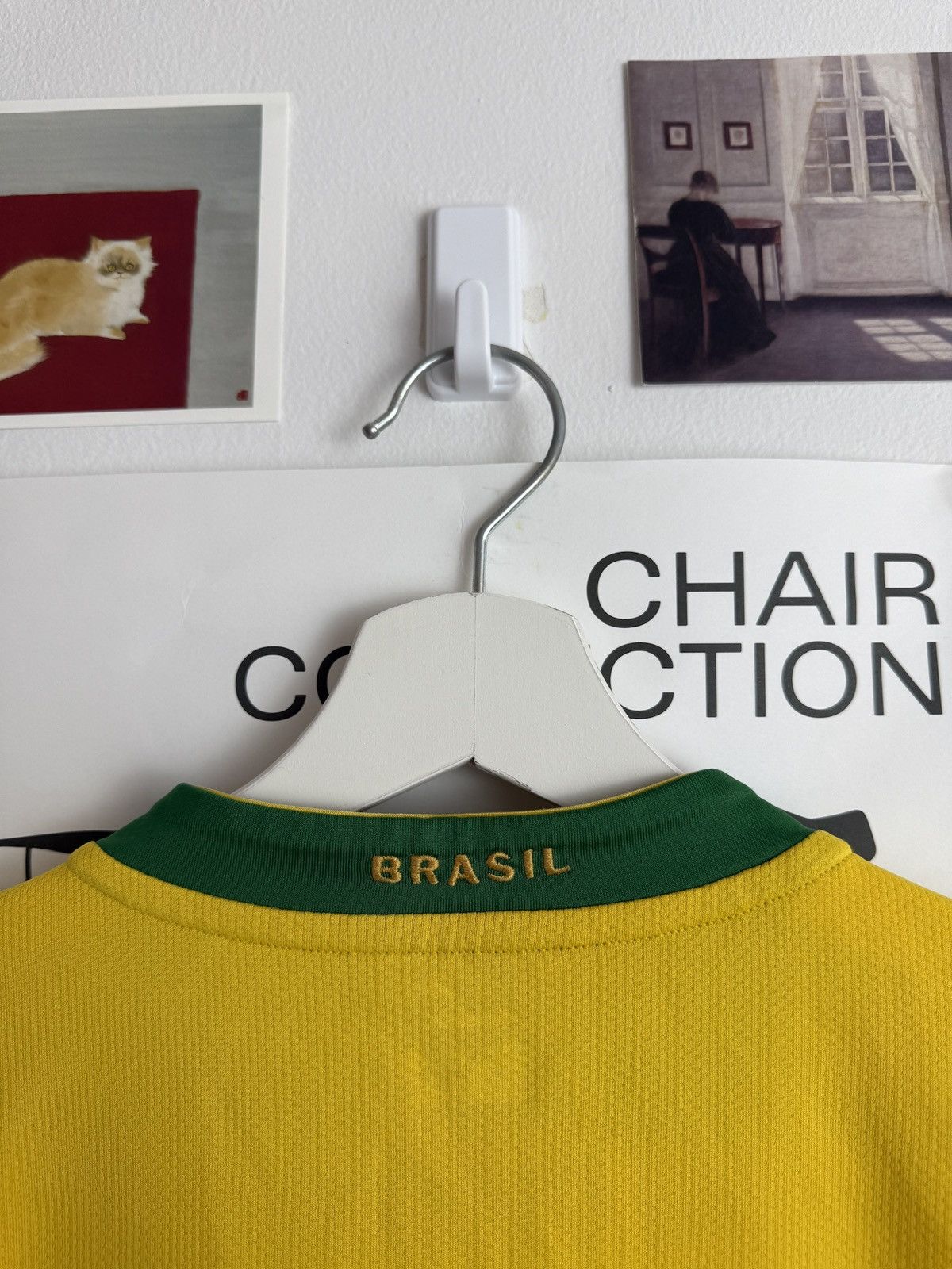 Nike × Vintage Nike Brasil blockcore style jersey t-shirt XXS soccer rare Size US XXS / EU 40 - 7 Thumbnail