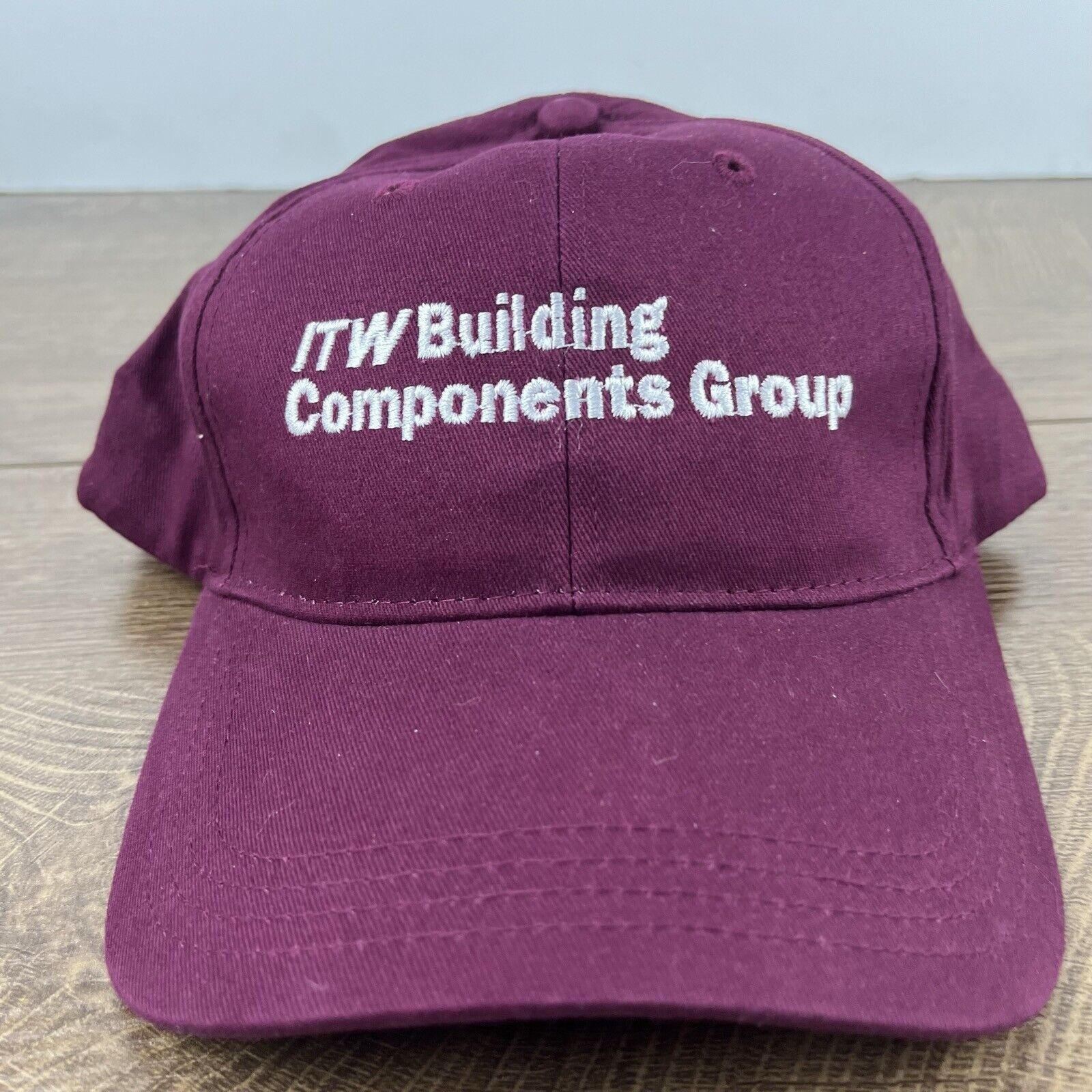 Other ITW Building Components Group Hat Red Cap Hat Adjustable Hat Size ONE SIZE - 5 Thumbnail