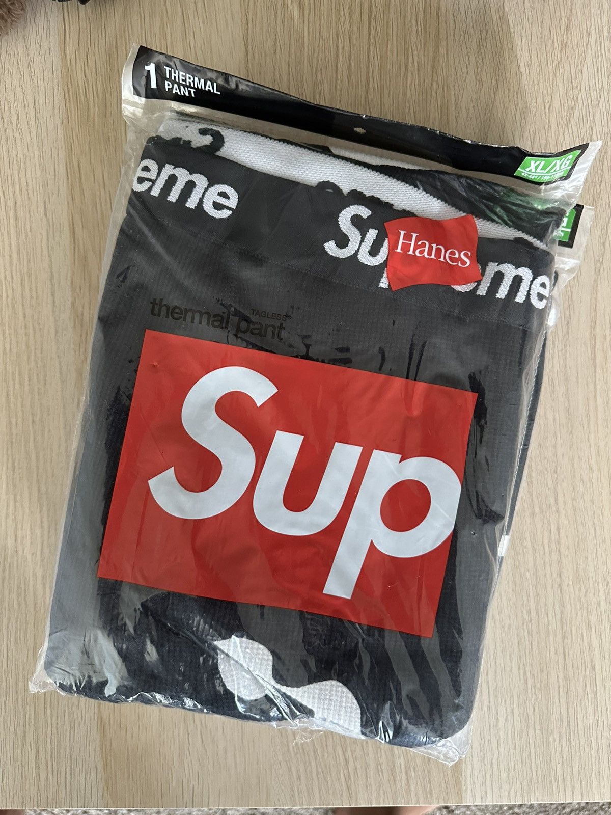 Hanes × Supreme Supreme Thermal Long Sleeve & Pants Set XL Size US XL / EU 56 / 4 - 5 Thumbnail