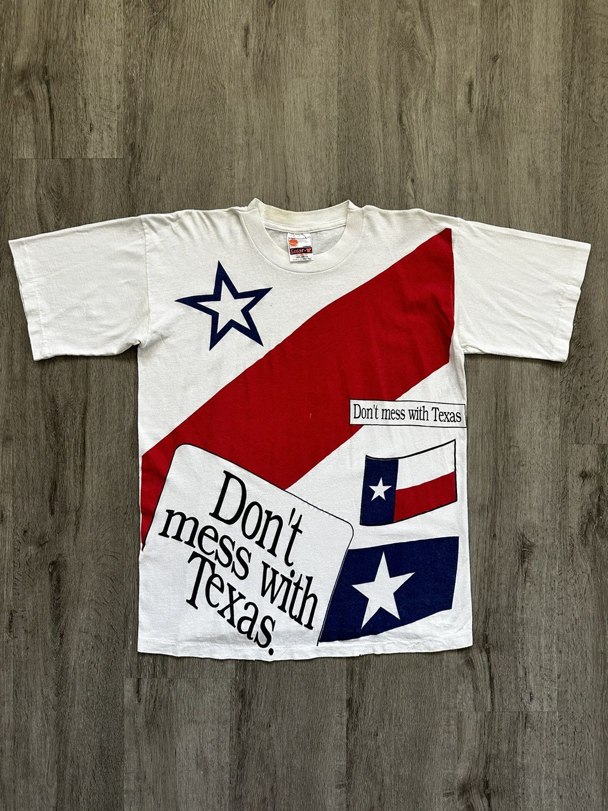 Vintage Vintage 90s ‘Don’t mess with Texas’ Shirt Size US L / EU 52-54 / 3 - 1 Thumbnail