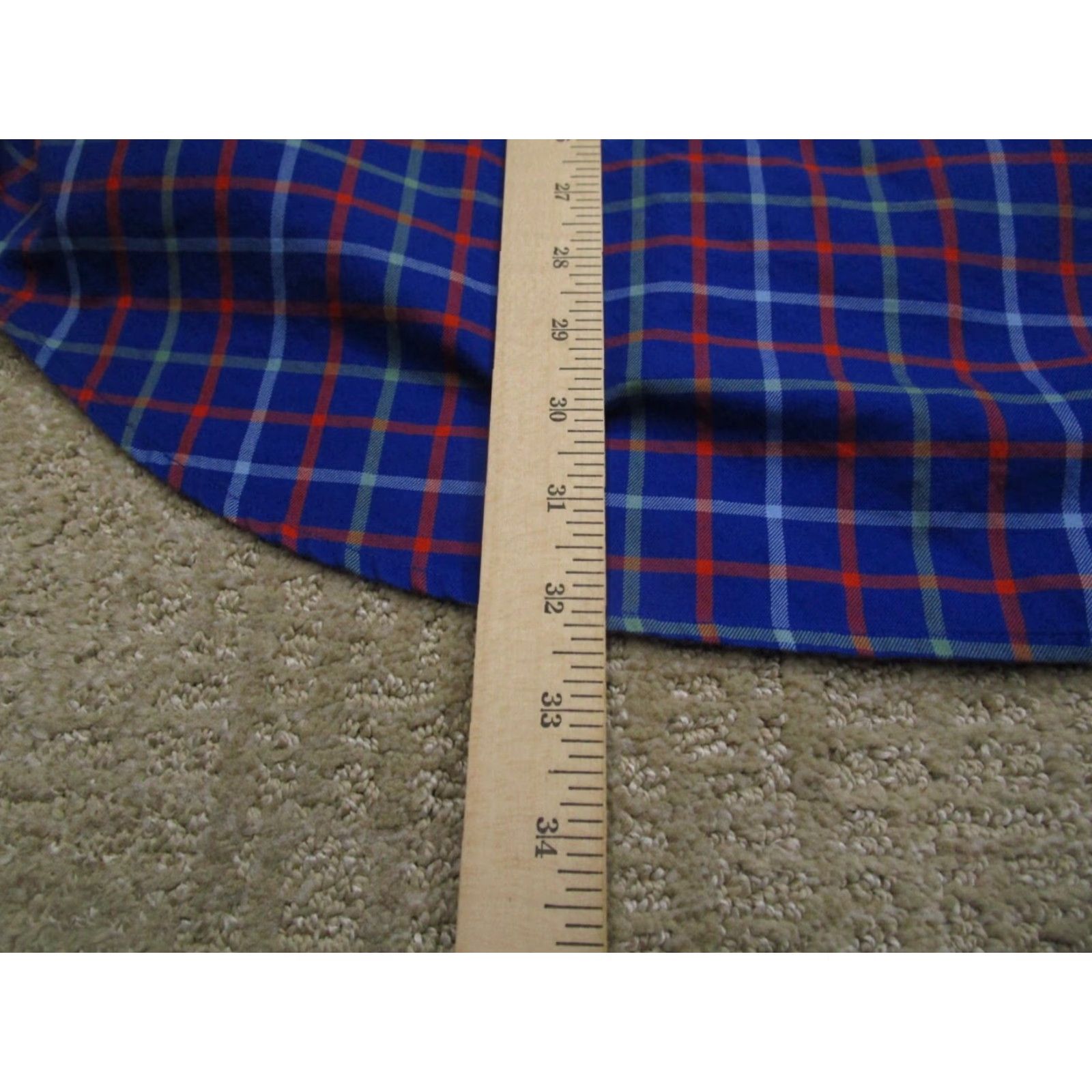 Vineyard Vines VINEYARD VINEs SHIRT Men XL Blue Tattersall Check Twill Long Sleeve Button-Up Size US XL / EU 56 / 4 - 6 Thumbnail