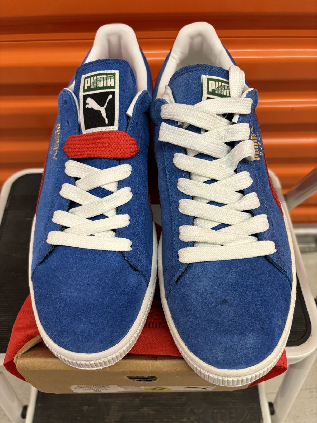 Puma × Vintage ***FINAL DROP***RARE BRAND NEW PUMA SUEDE LOW 9 Size US 9 / EU 42 - 2 Thumbnail