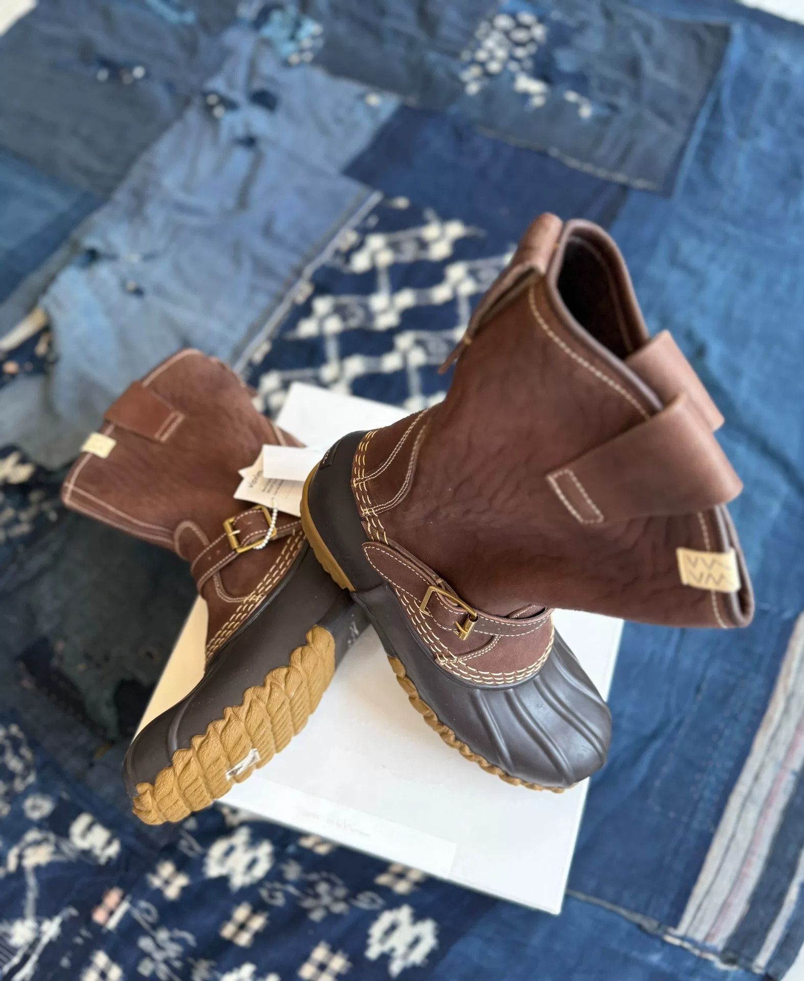 VISVIM Decoy D.Logger-Folk Duck Boots