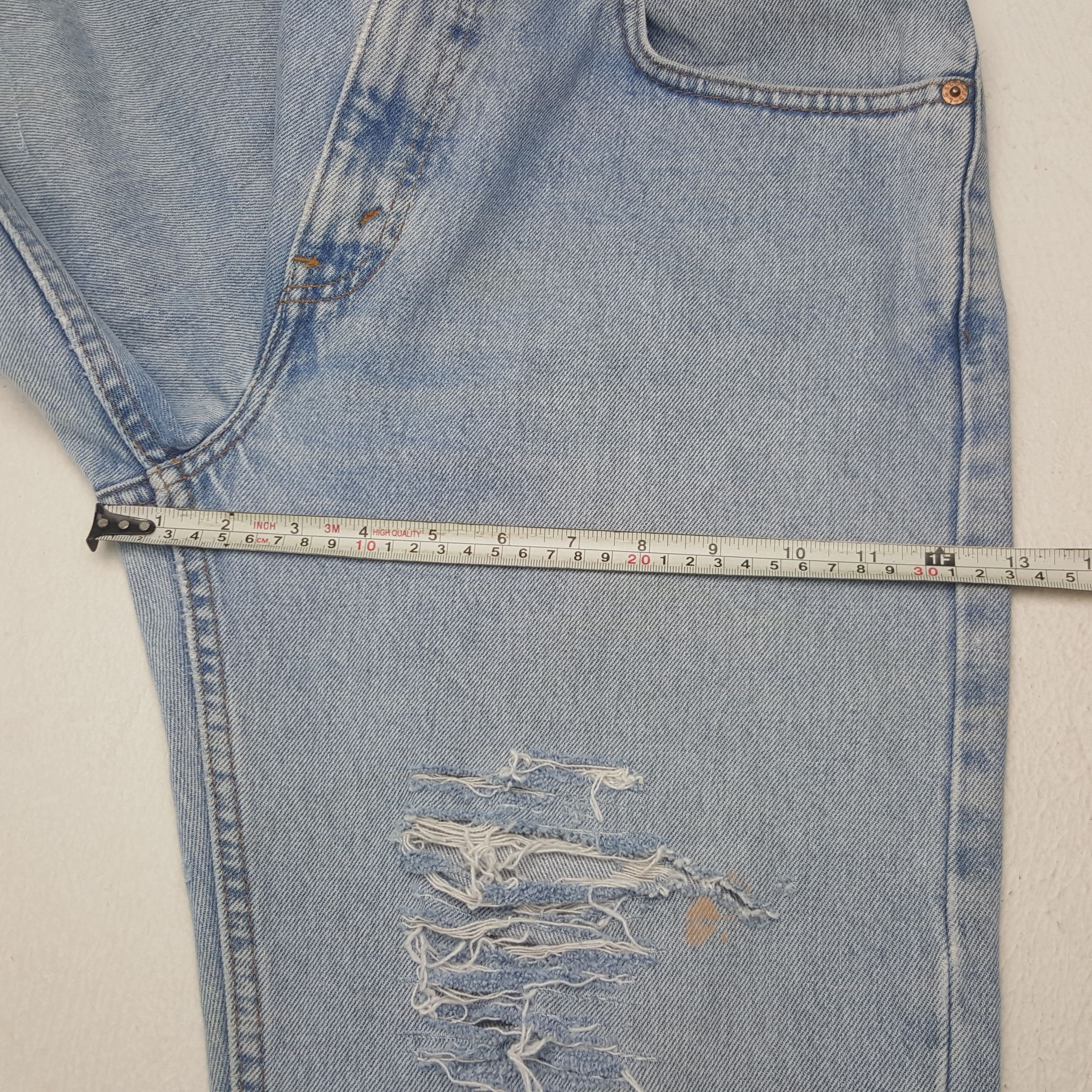 Levi's × Vintage Vintage Levi's American Distressed Style Denim Jeans Size US 32 / EU 48 - 11 Thumbnail