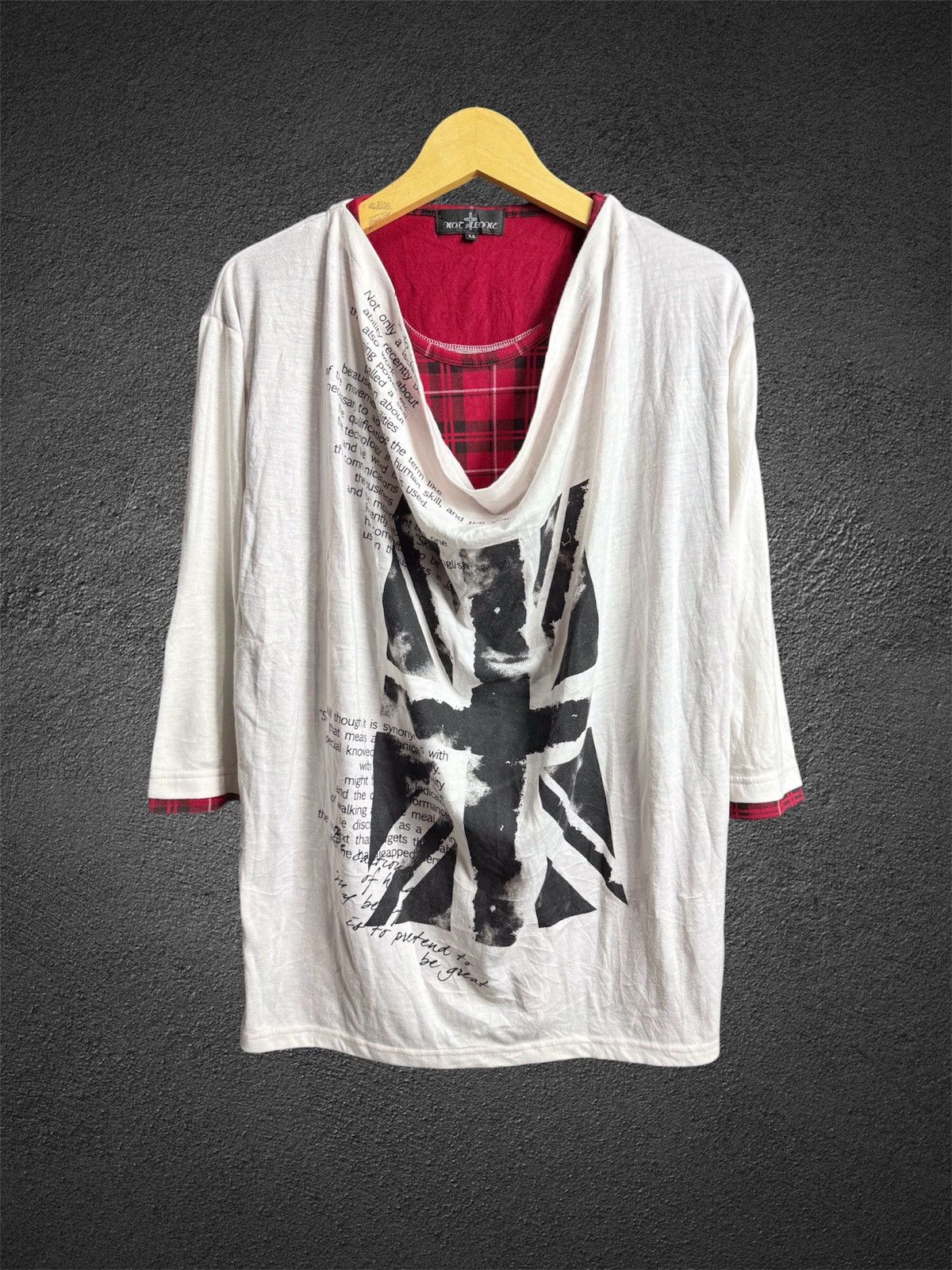 Hysteric Glamour × If Six Was Nine × Japanese Brand England poem double layers not alone mid long sleeve Size US L / EU 52-54 / 3 - 1 Thumbnail