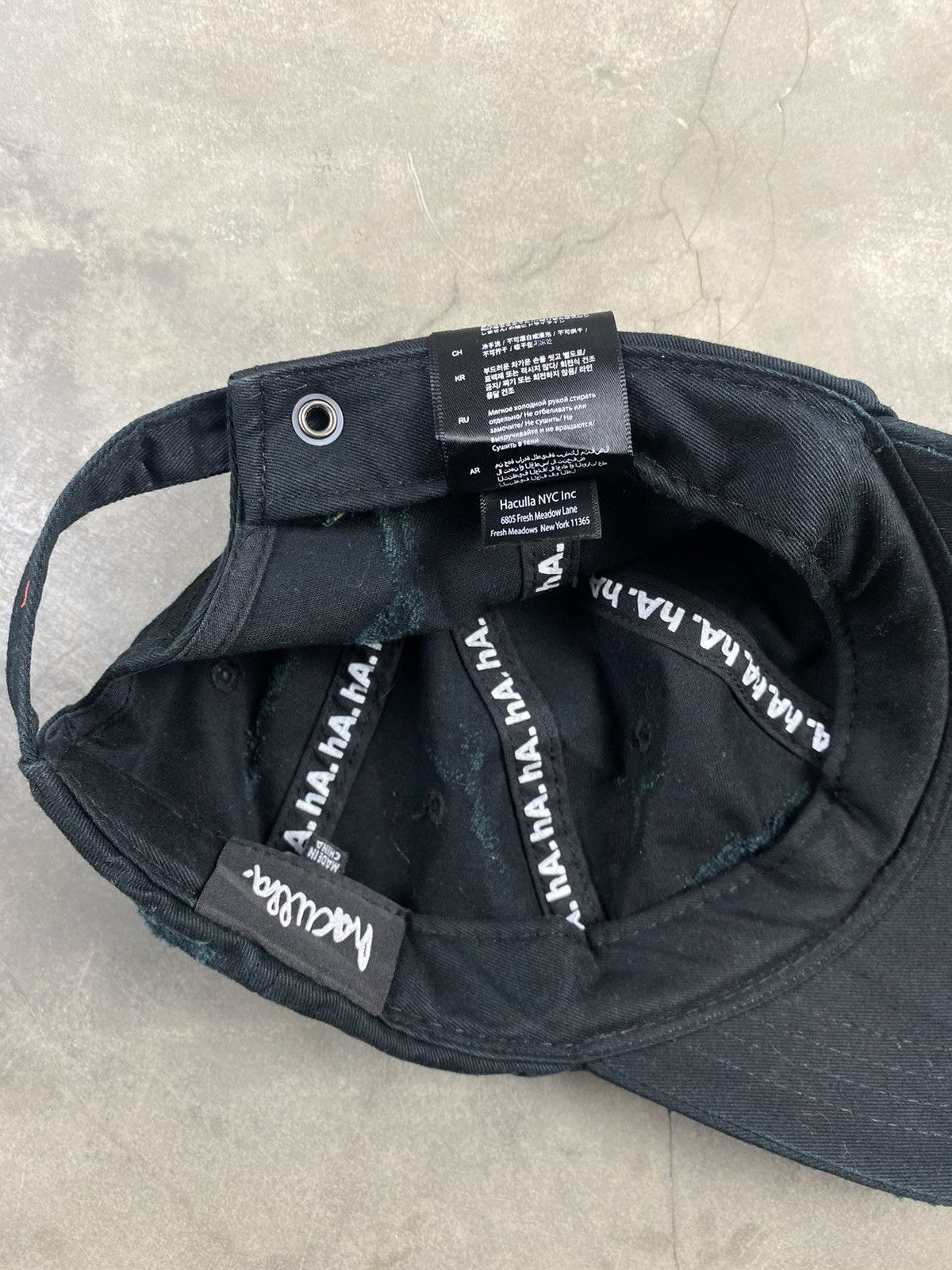 Haculla × Japanese Brand haculla ripped dad cap Size ONE SIZE - 8 Thumbnail