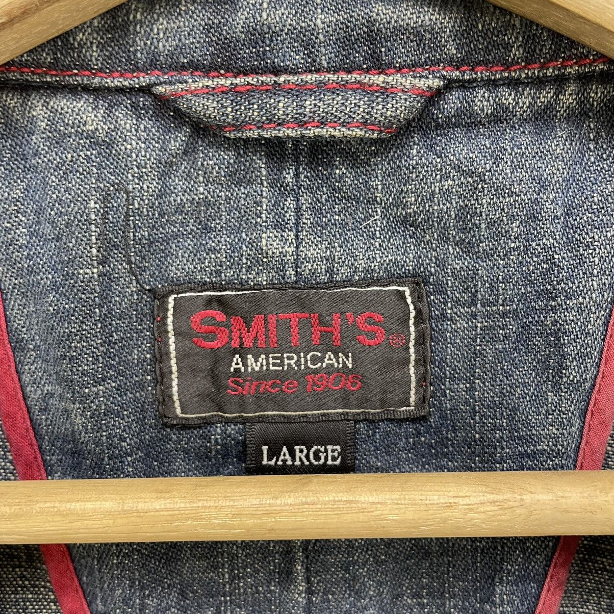 Indigo 🔥Vintage Smith Chore Jacket Size US M / EU 48-50 / 2 - 6 Thumbnail