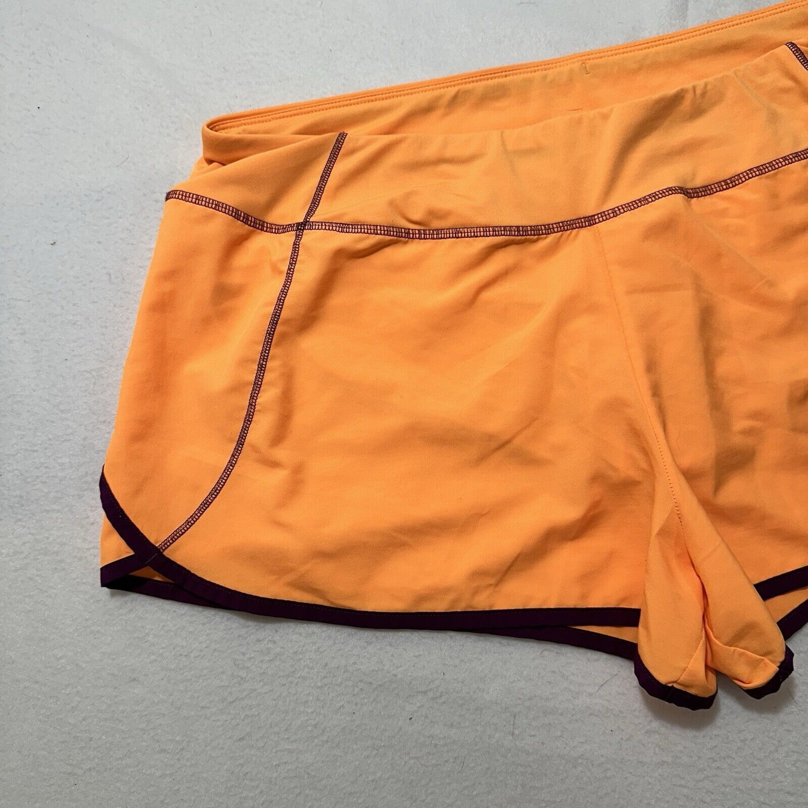 Reebok Reebok XL Orange Purple Running Shorts Athletic 3" Inseam Size 38" / US 16 / IT 52 - 3 Thumbnail