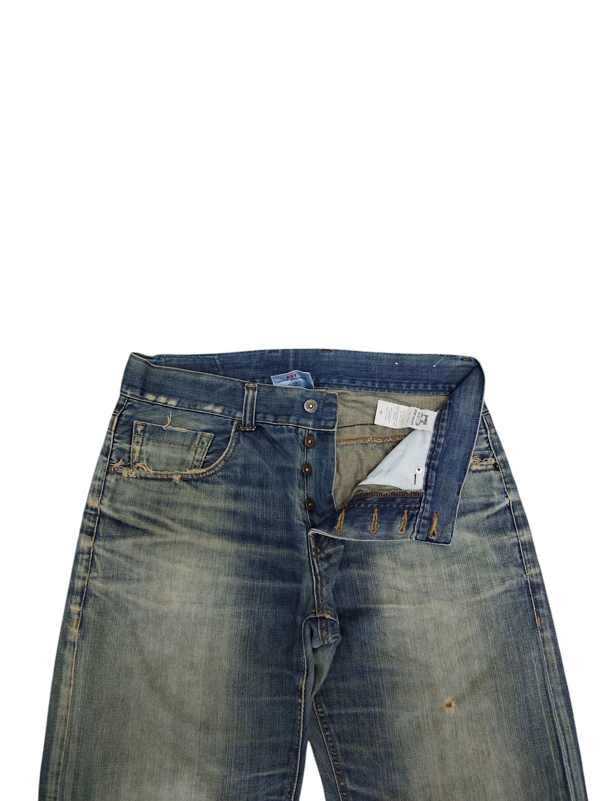Comme des Garcons × Undercover Mini Brand Japan Clawmark Distress Loose Jeans Size US 36 / EU 52 - 7 Thumbnail
