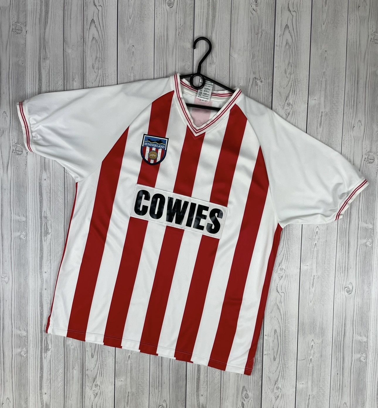 Vintage Vintage Sunderland soccer jersey rare retro size XL logo Size US XL / EU 56 / 4 - 1 Thumbnail