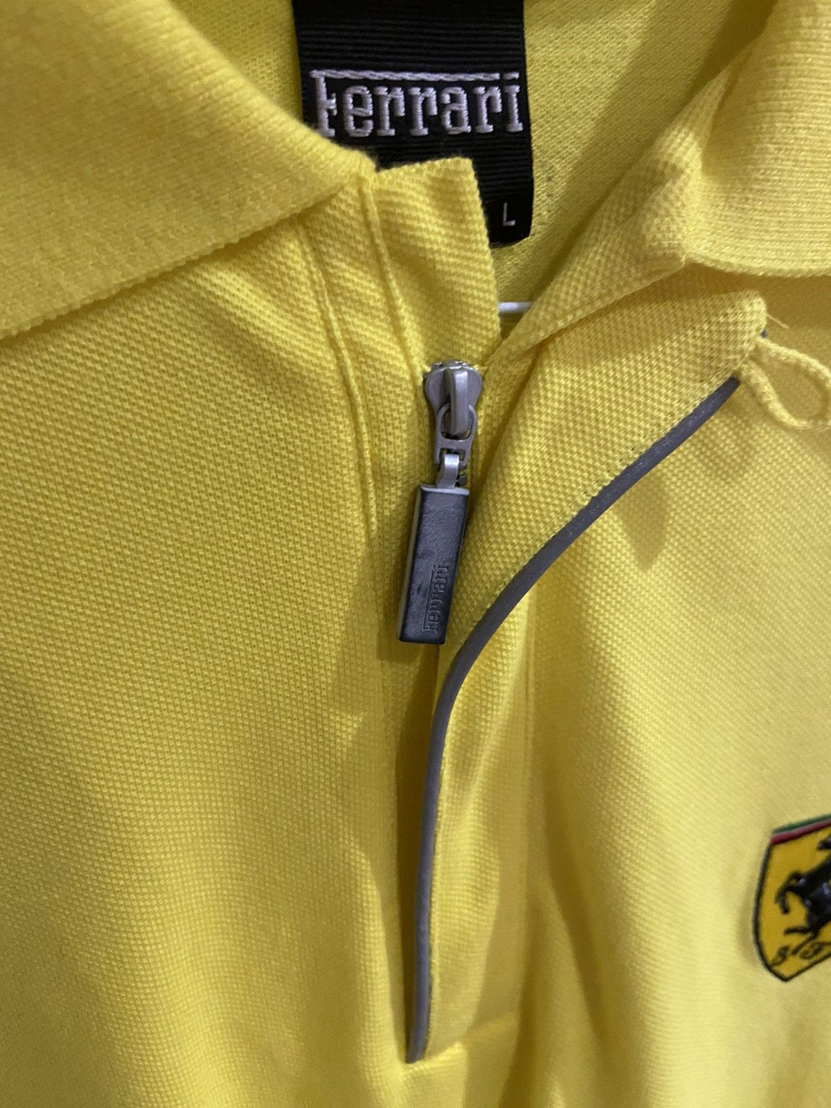 Ferrari × Vintage Vintage Ferrari polo t-shirt Size US L / EU 52-54 / 3 - 2 Thumbnail