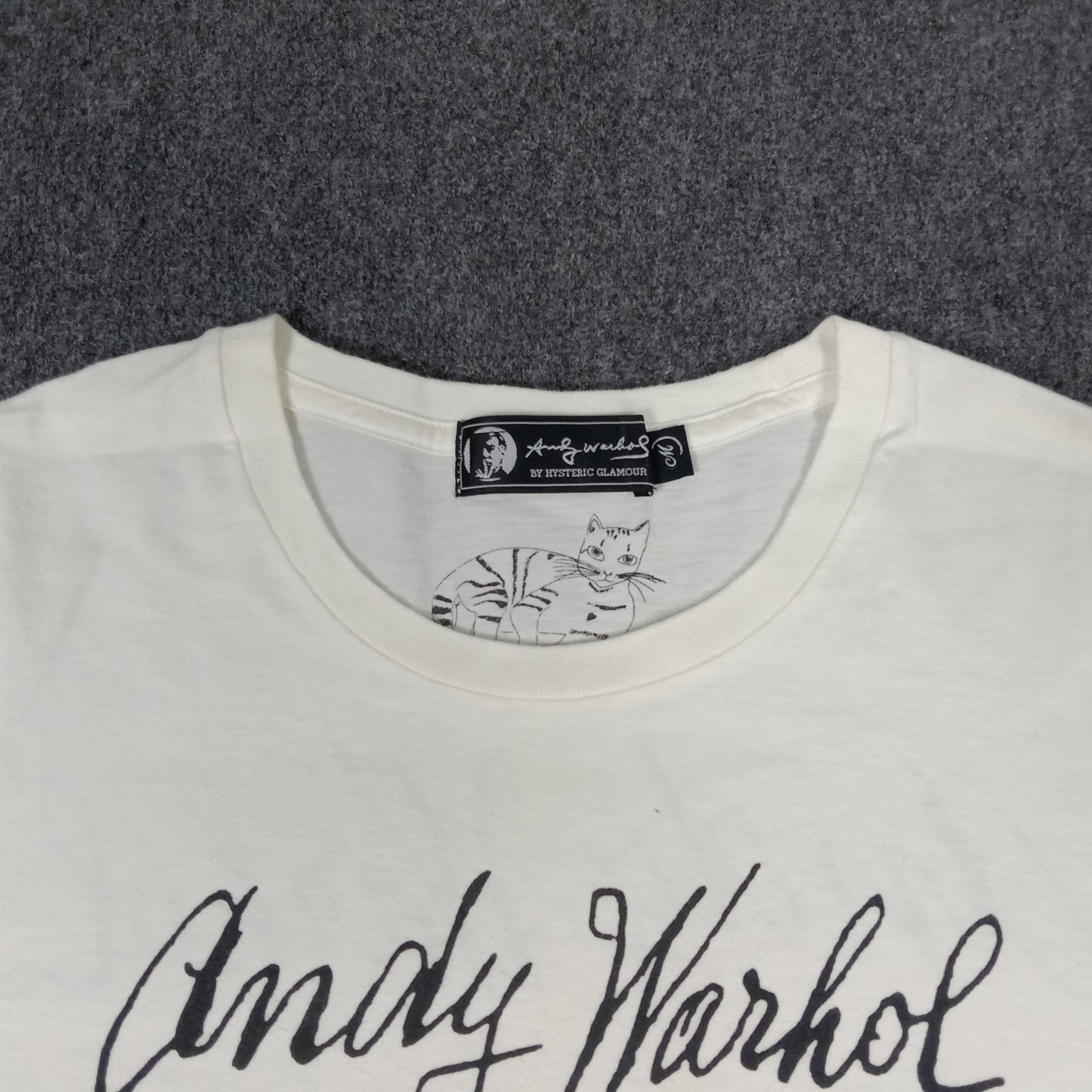 Andy Warhol × Hysteric Glamour × Vintage Ardy Warhol by Hysteric Glamour Japan Brand Tshirt Size S / US 4 / IT 40 - 5 Thumbnail