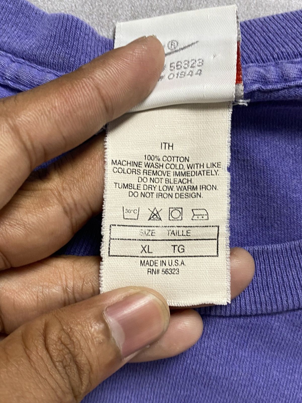 Nike × Vintage Vintage 90s Nike Just Doit T-shirt Size US XL / EU 56 / 4 - 10 Thumbnail