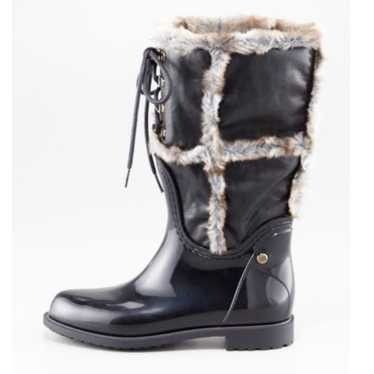 Stuart Weitzman Stuart Weitzman Faux Fur Rain Boots - Size 8.5 Size US 8.5 / IT 38.5 - 1 Thumbnail