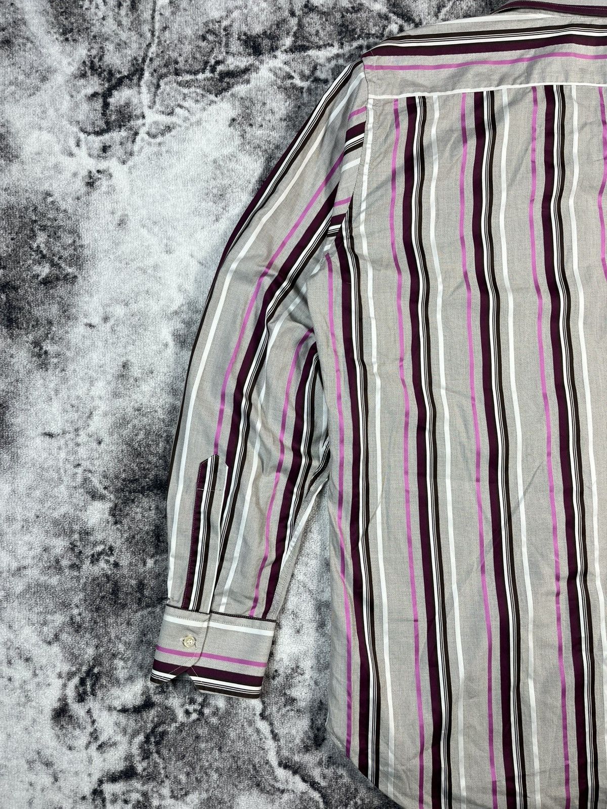 Etro Etro Milano Striped Button Up Shirt XL Size US XL / EU 56 / 4 - 11 Thumbnail
